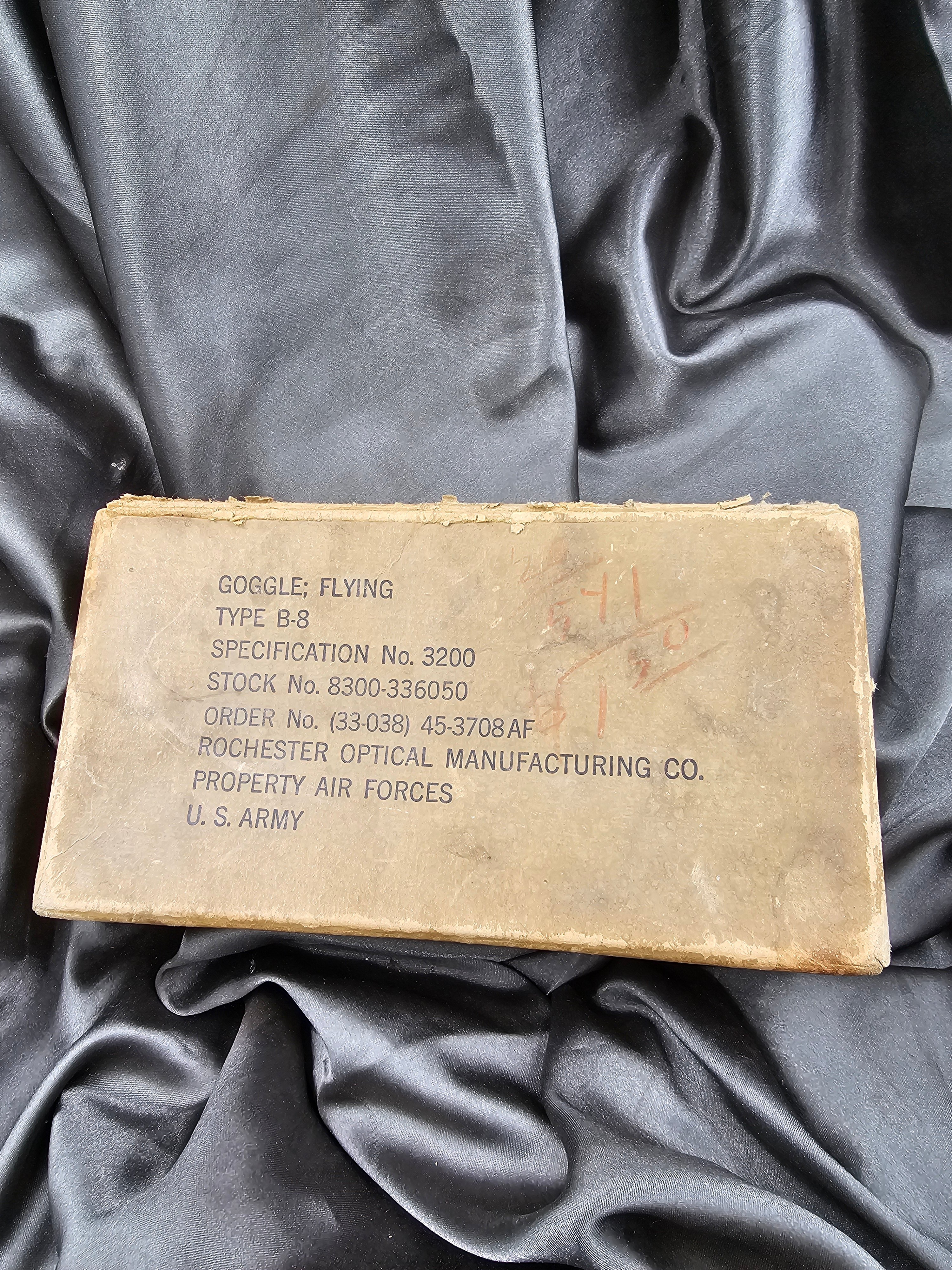 WWII US NAVY B-8 FLYING GOGGLE — image 6