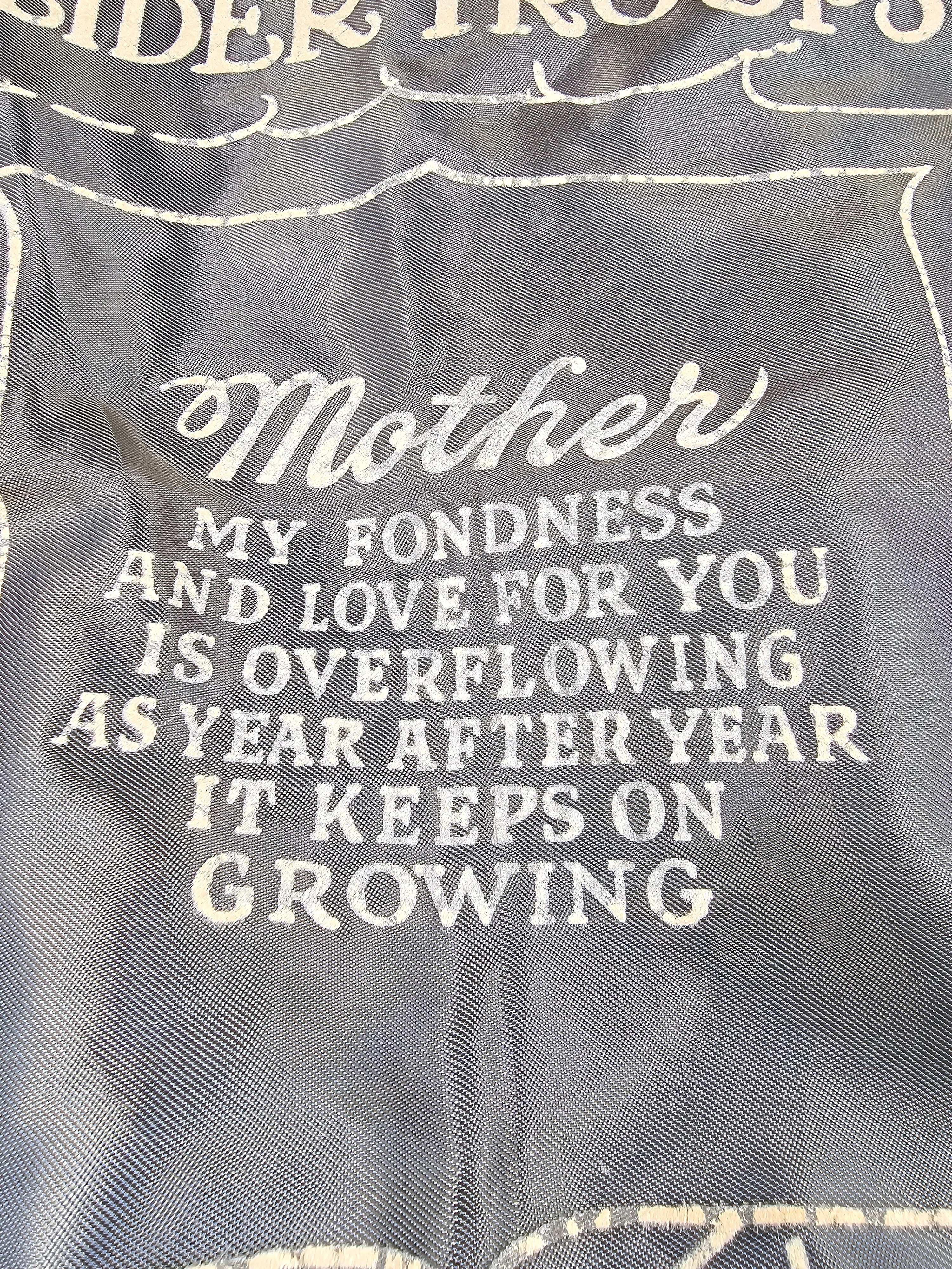 WWII CAMP MACKALL GLIDER TROOPS SWEETHEART PILLOW CASE — image 2