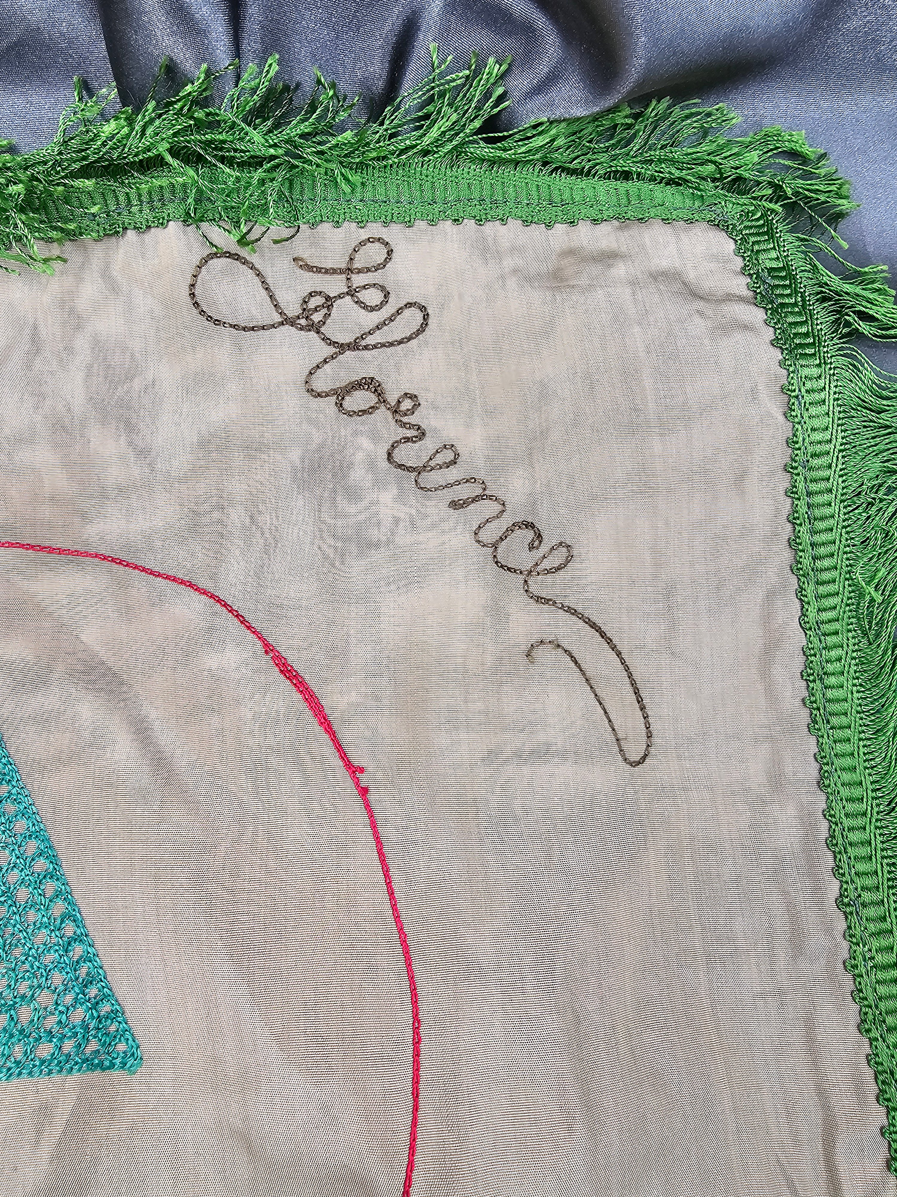 WWII 91ST INFANTRY DIVISION SOUVENIR SWEETHEART PILLOW — image 3