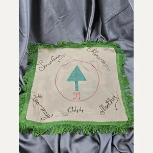 WWII 91ST INFANTRY DIVISION SOUVENIR SWEETHEART PILLOW