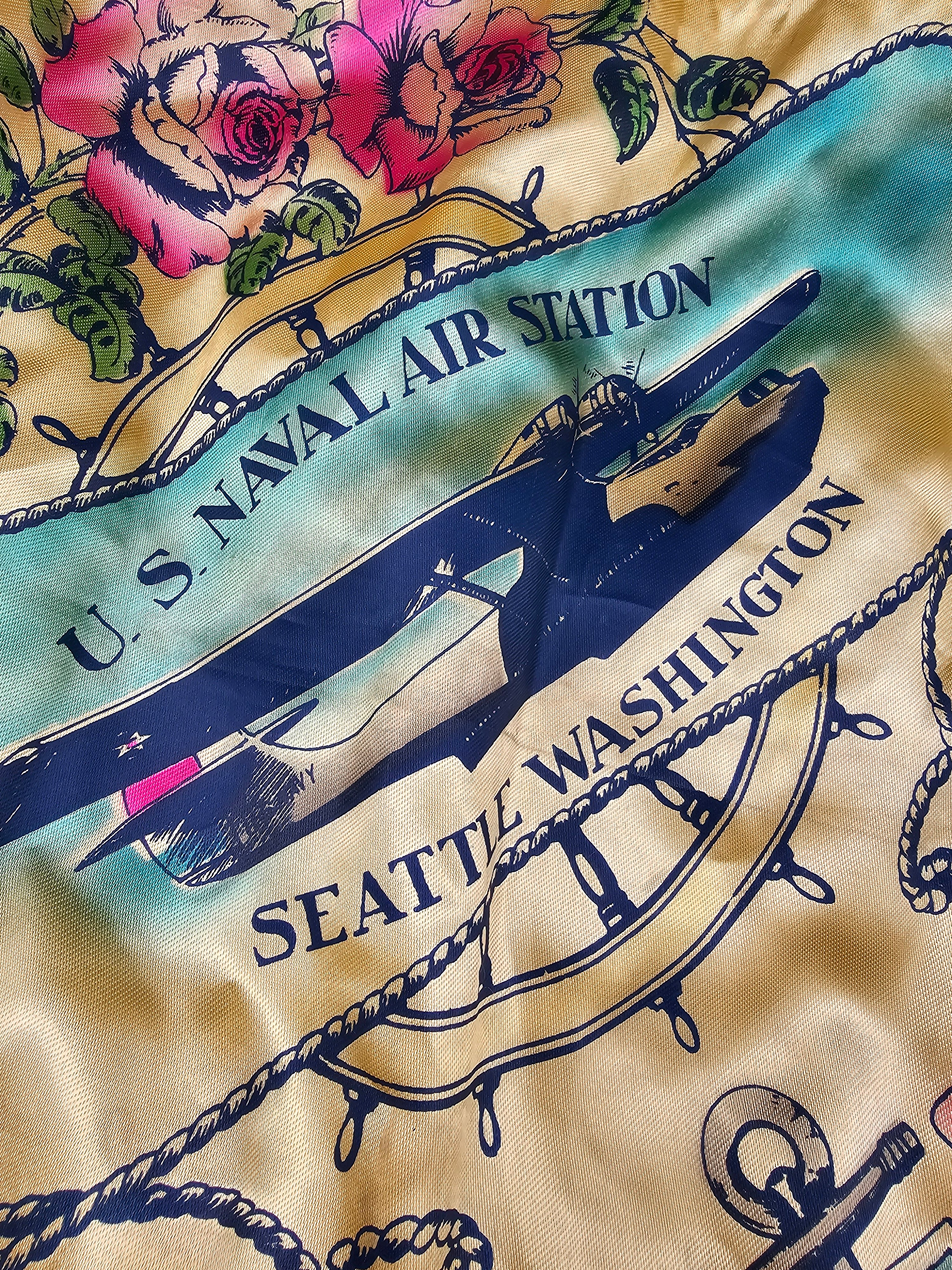 WWII SEATTLE NAVAL AIR STATION SWEETHEART PILLOW — image 2