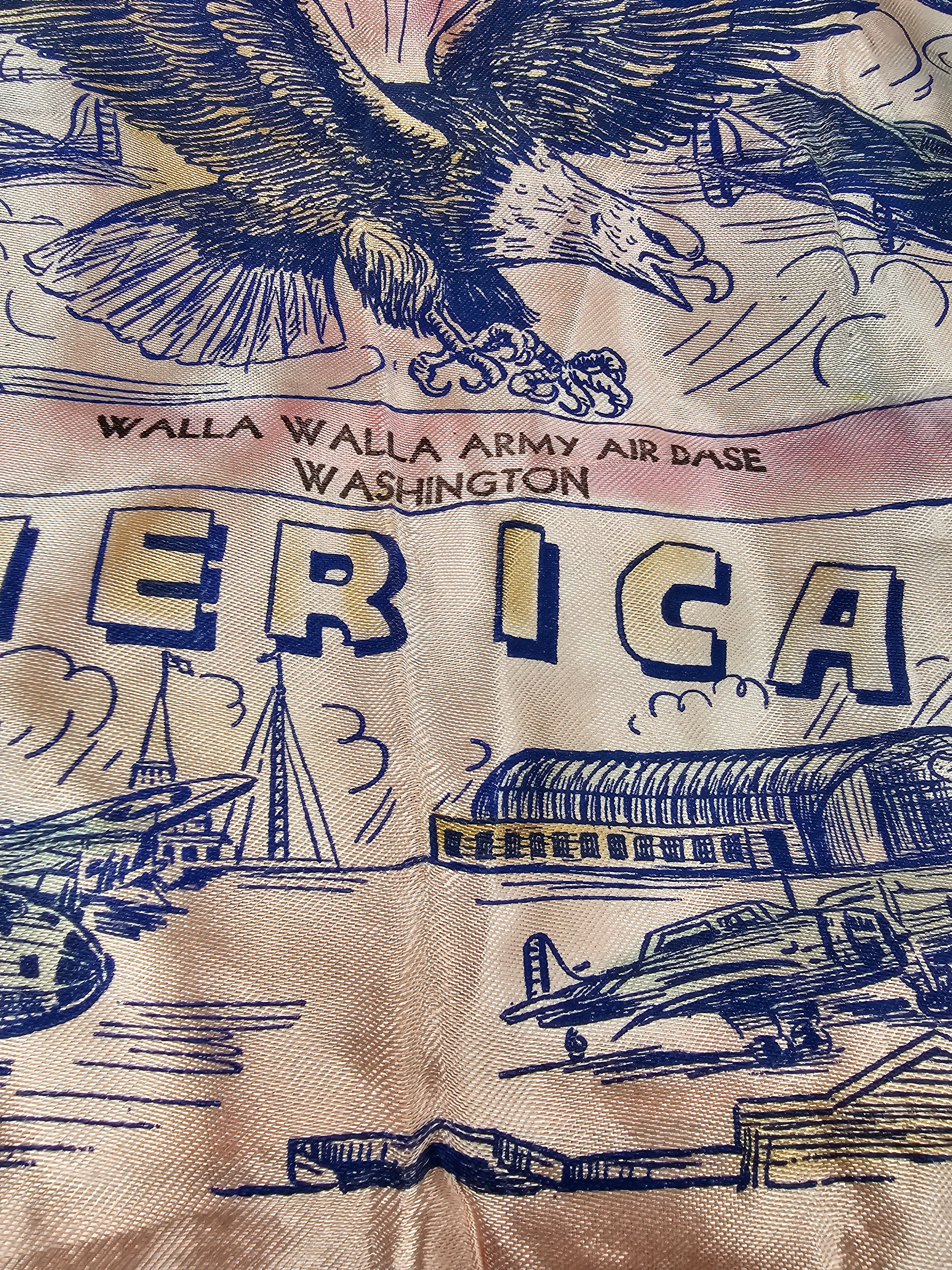 WWII WALLA WALLA AIR BASE SWEETHEART PILLOW — image 2