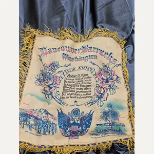 WWII FORT VANCOUVER BARRACKS SWEETHEART PILLOW