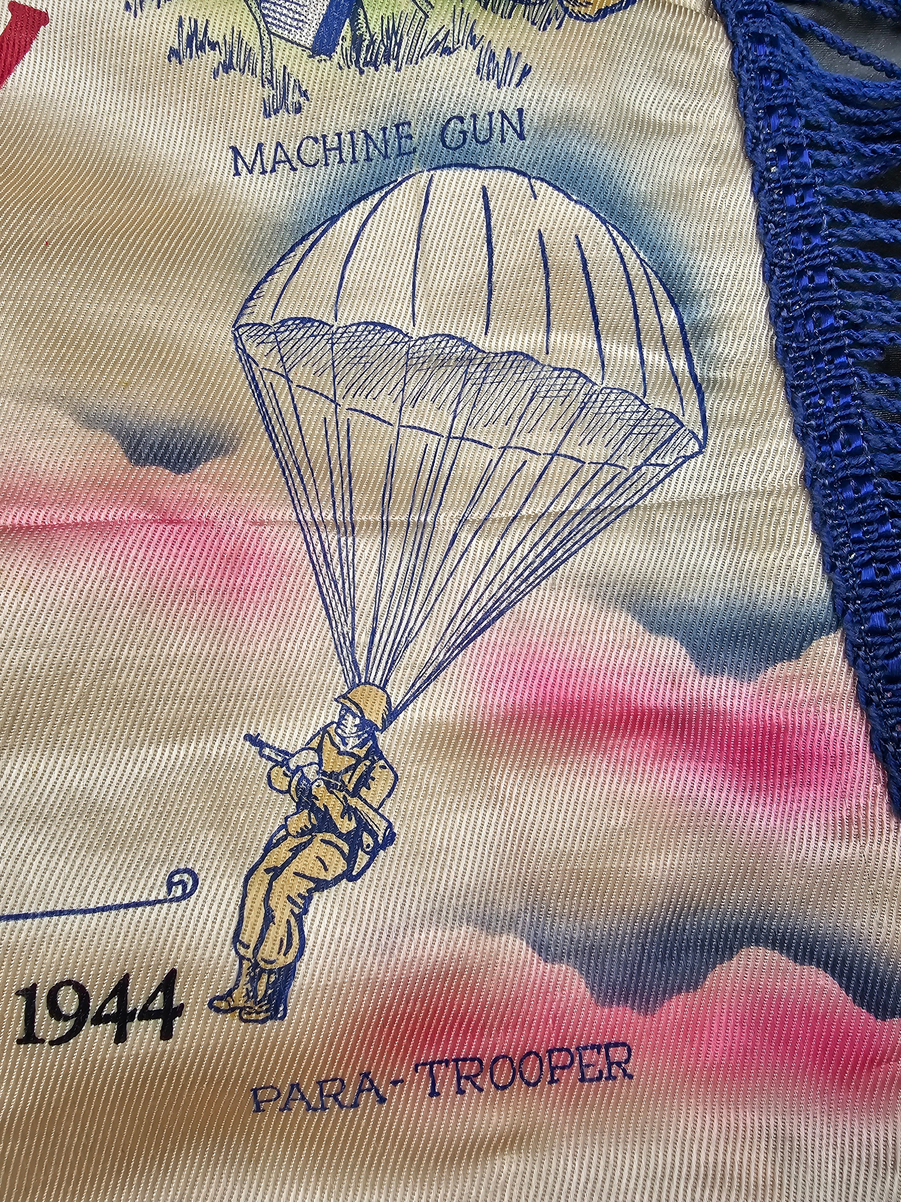 WWII US PARATROOPS NEW GUINEA SWEETHEART PILLOW — image 3