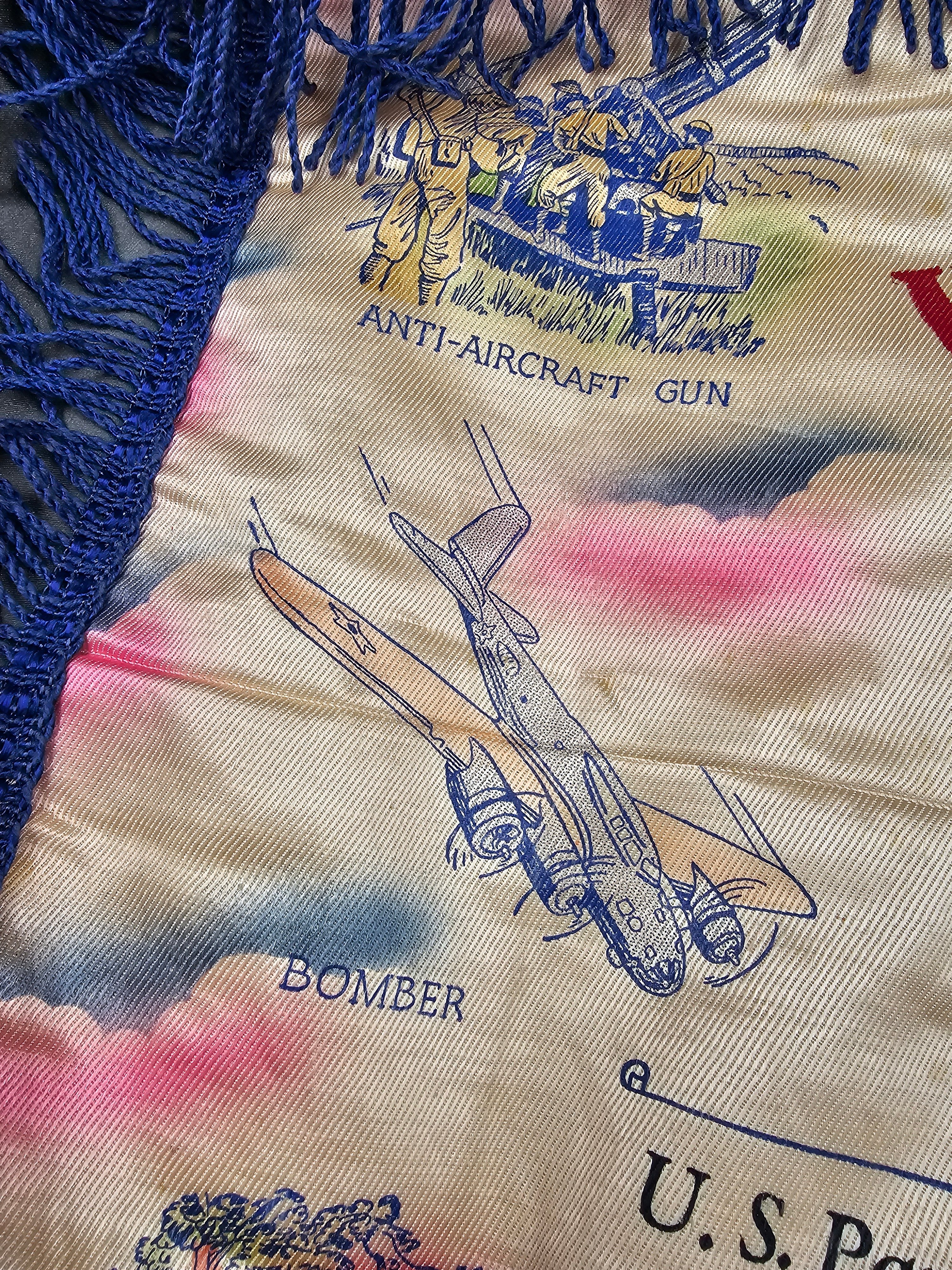 WWII US PARATROOPS NEW GUINEA SWEETHEART PILLOW — image 4