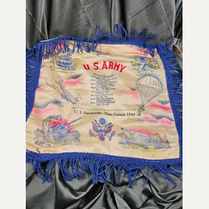WWII US PARATROOPS NEW GUINEA SWEETHEART PILLOW