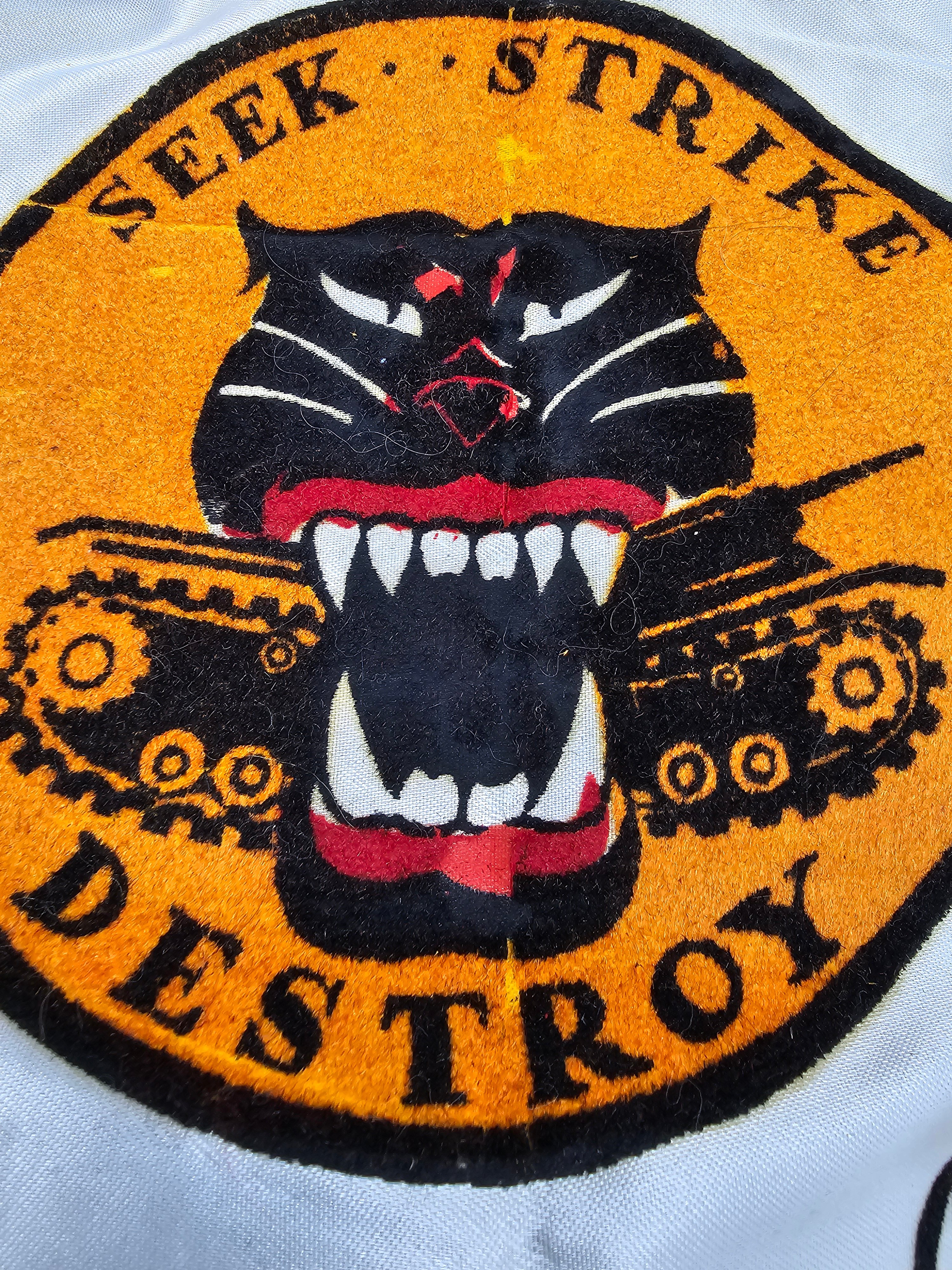 WWII TANK DESTROYER CAMP HOOD SWEETHEART PILLOW CASE — image 2