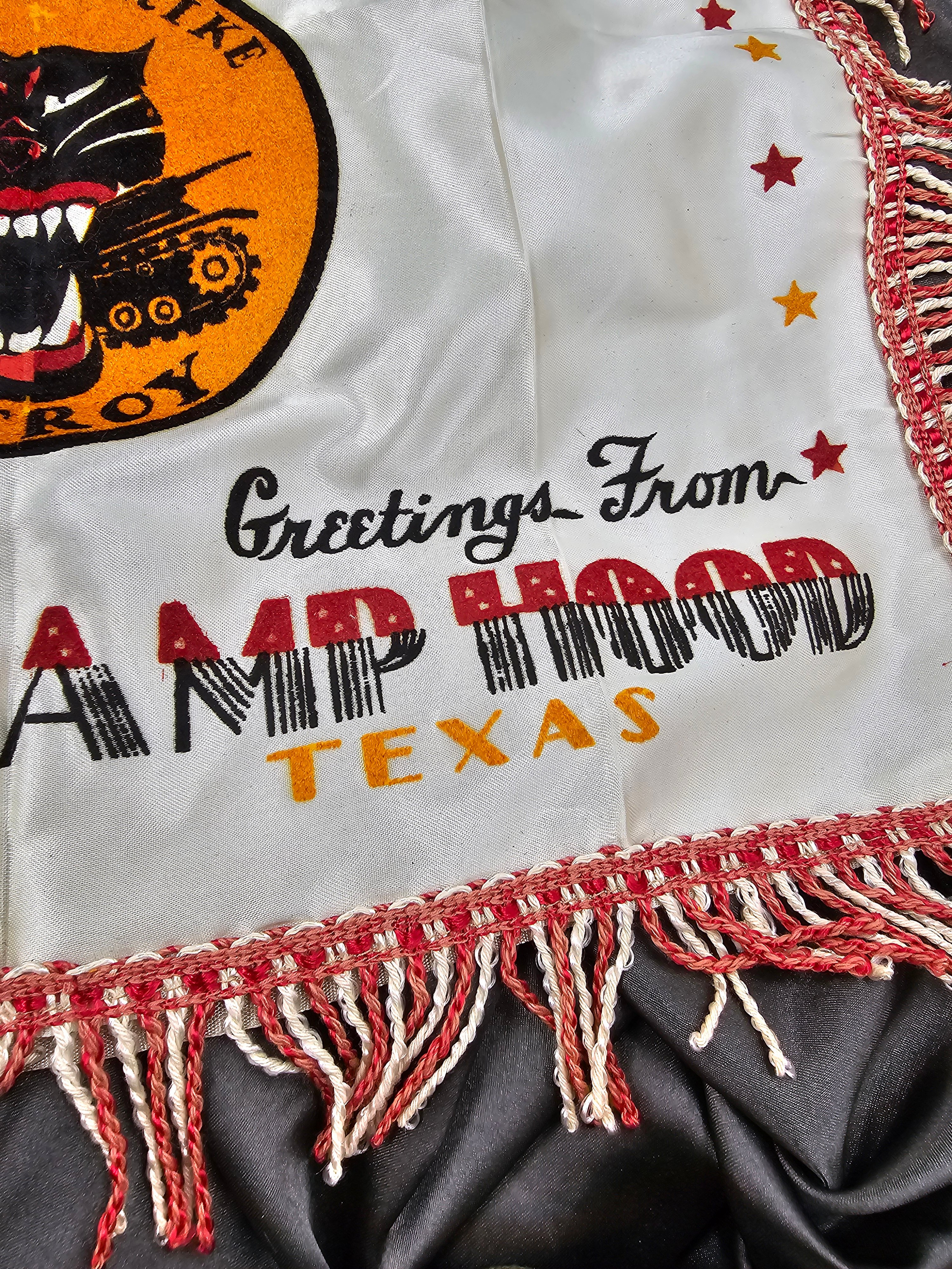 WWII TANK DESTROYER CAMP HOOD SWEETHEART PILLOW CASE — image 4