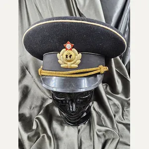SOVIET NAVY OFFICER VISOR CAP