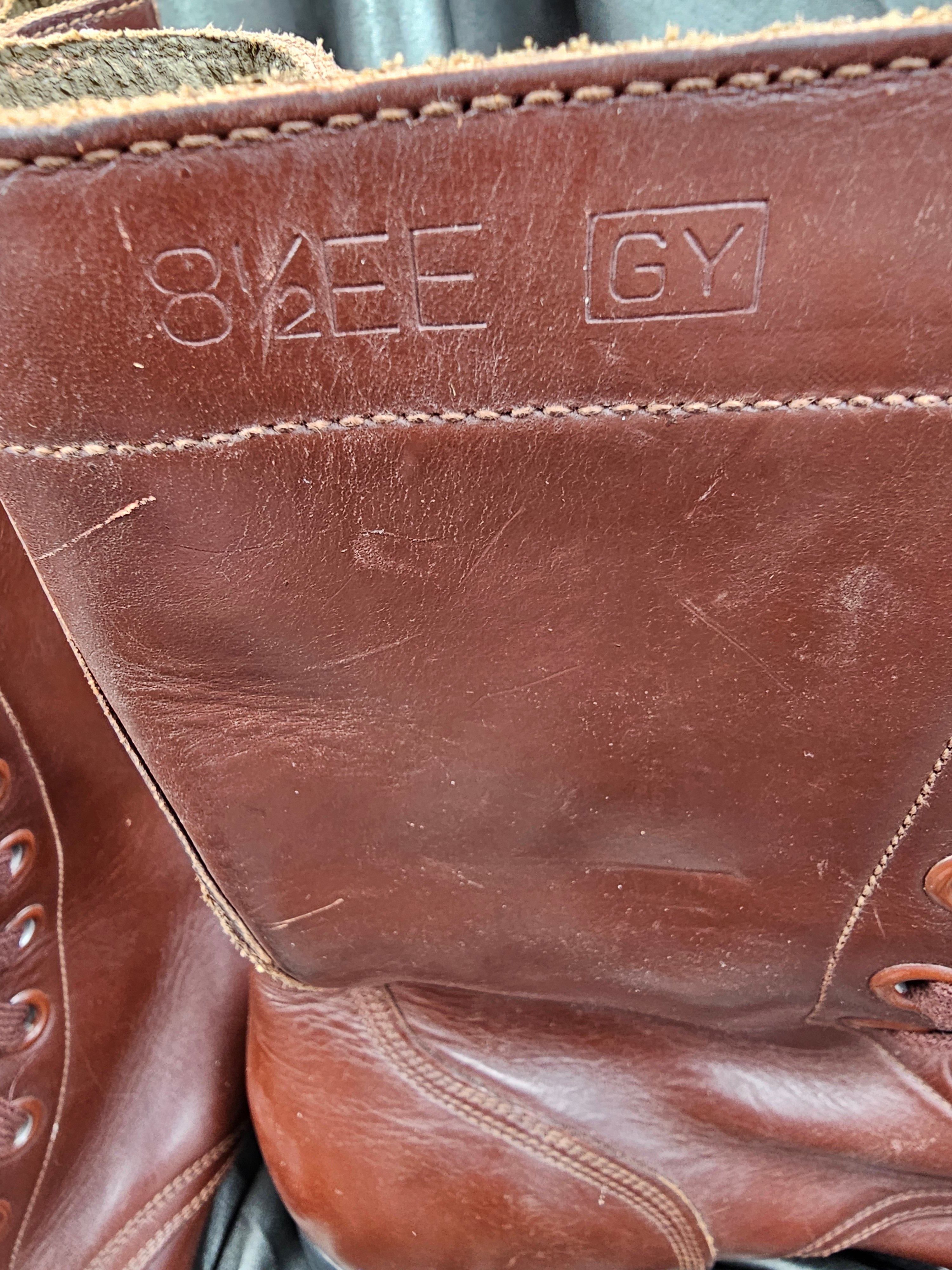 KOREAN WAR ERA M1948 BROWN COMBAT BOOTS — image 3