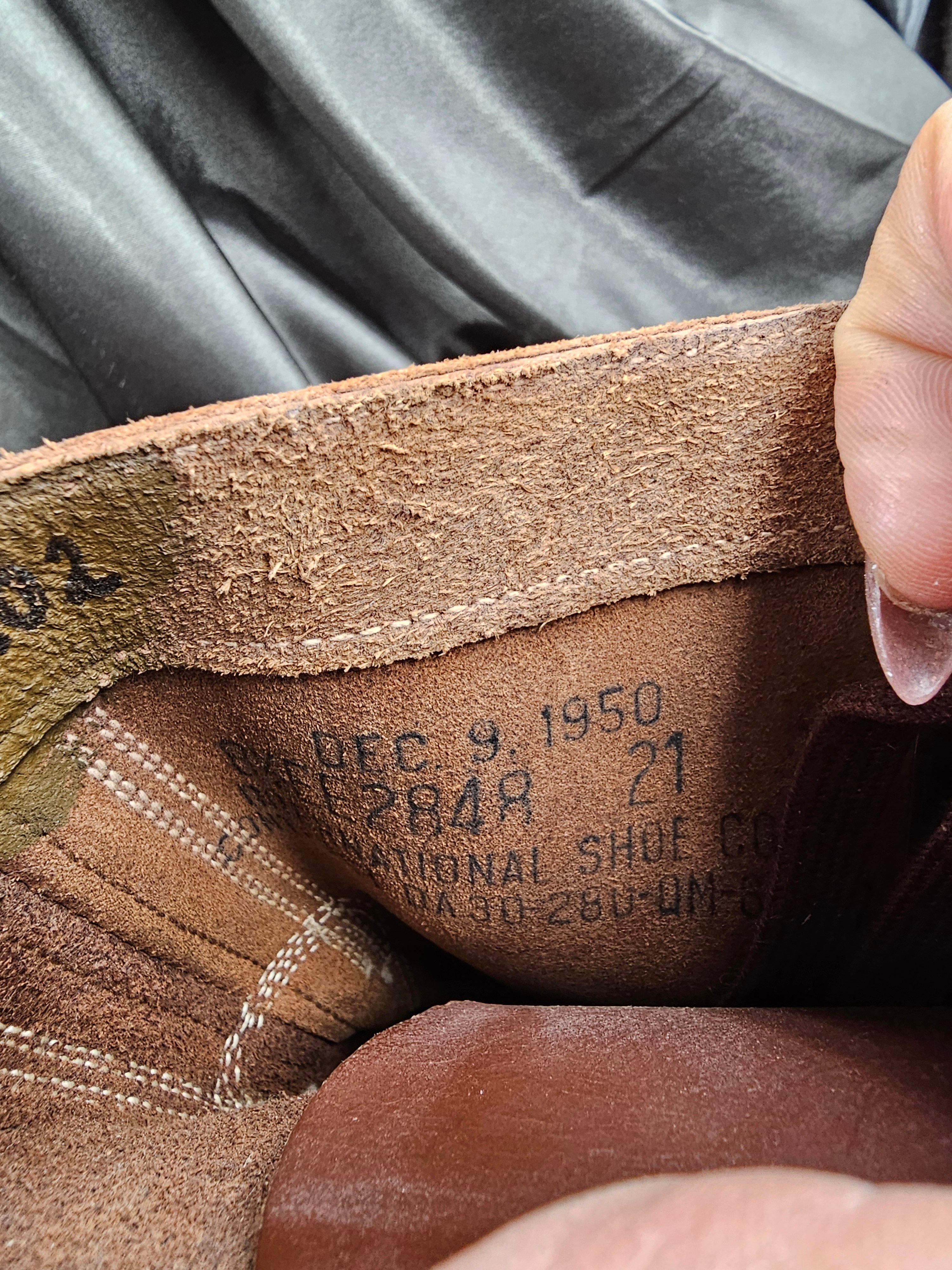 KOREAN WAR ERA M1948 BROWN COMBAT BOOTS — image 5