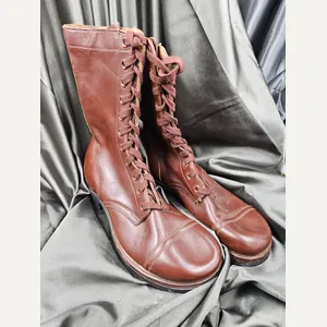 KOREAN WAR ERA M1948 BROWN COMBAT BOOTS