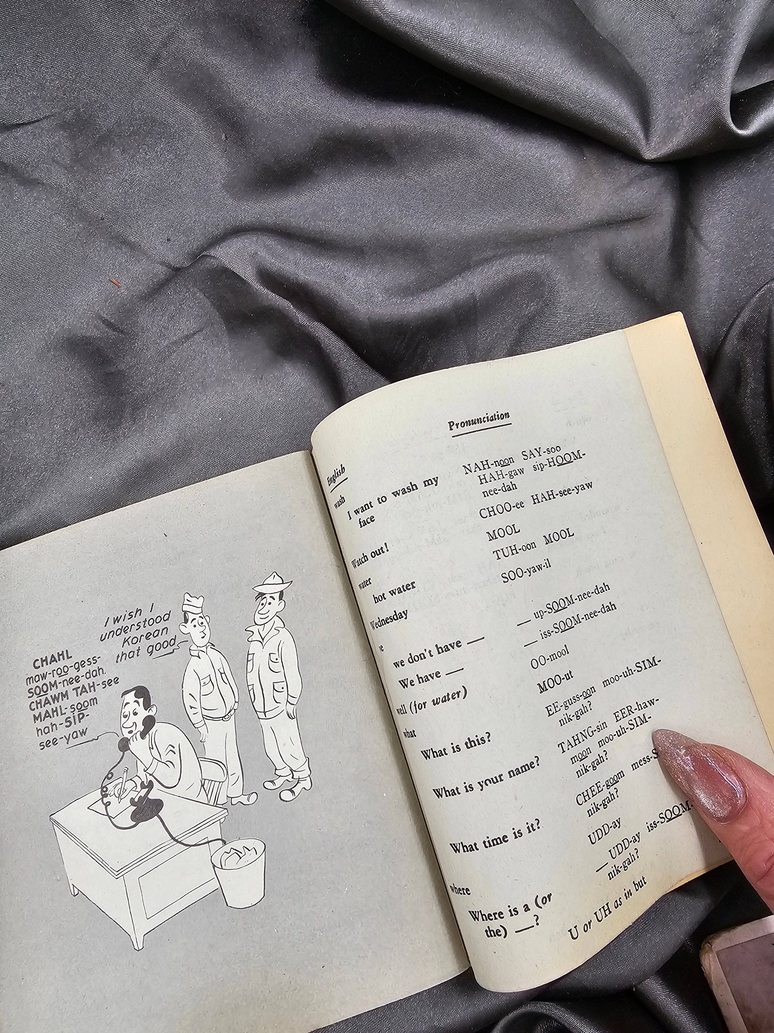 WWII US KOREAN LANGUAGE GUIDE — image 3