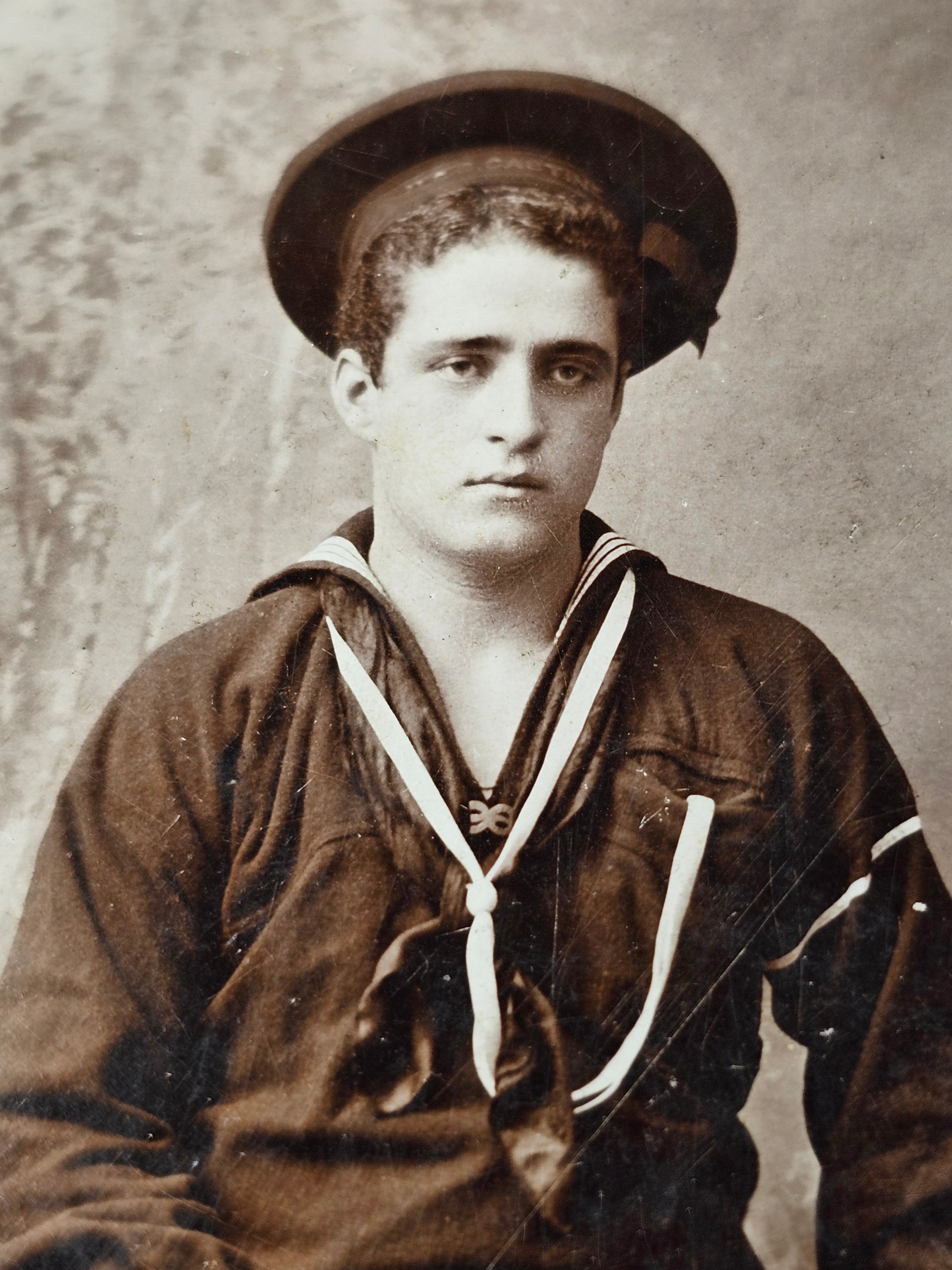 WWI US NAVY SAILOR PHOTO — image 4