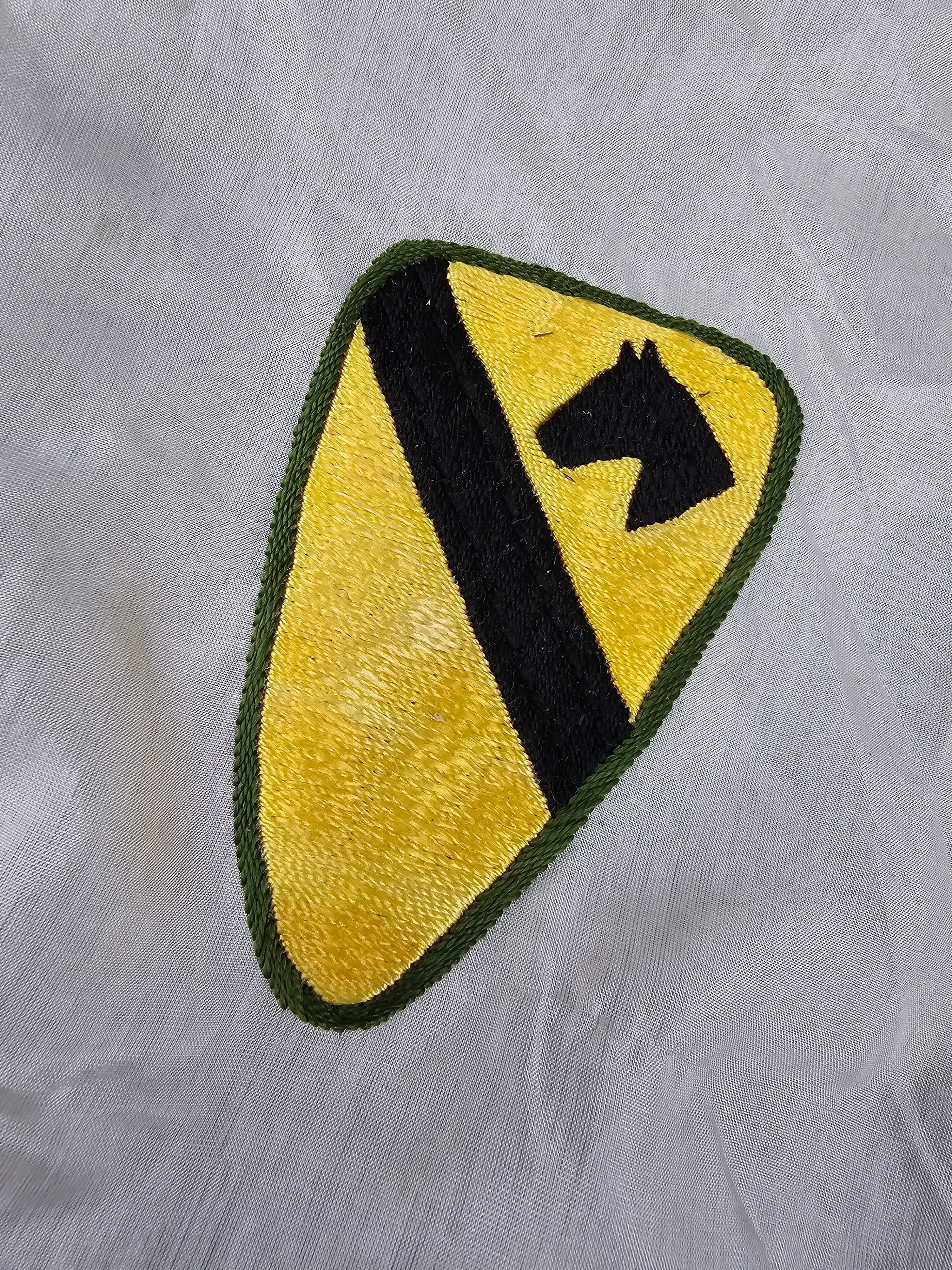 WWII ERA OCCUPATION 12TH CAVALRY NAMED PACIFIC SILK SCARF — image 3