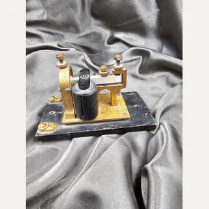 ANTIQUE MORSE CODE TELEGRAPH SOUNDER CONSOLE