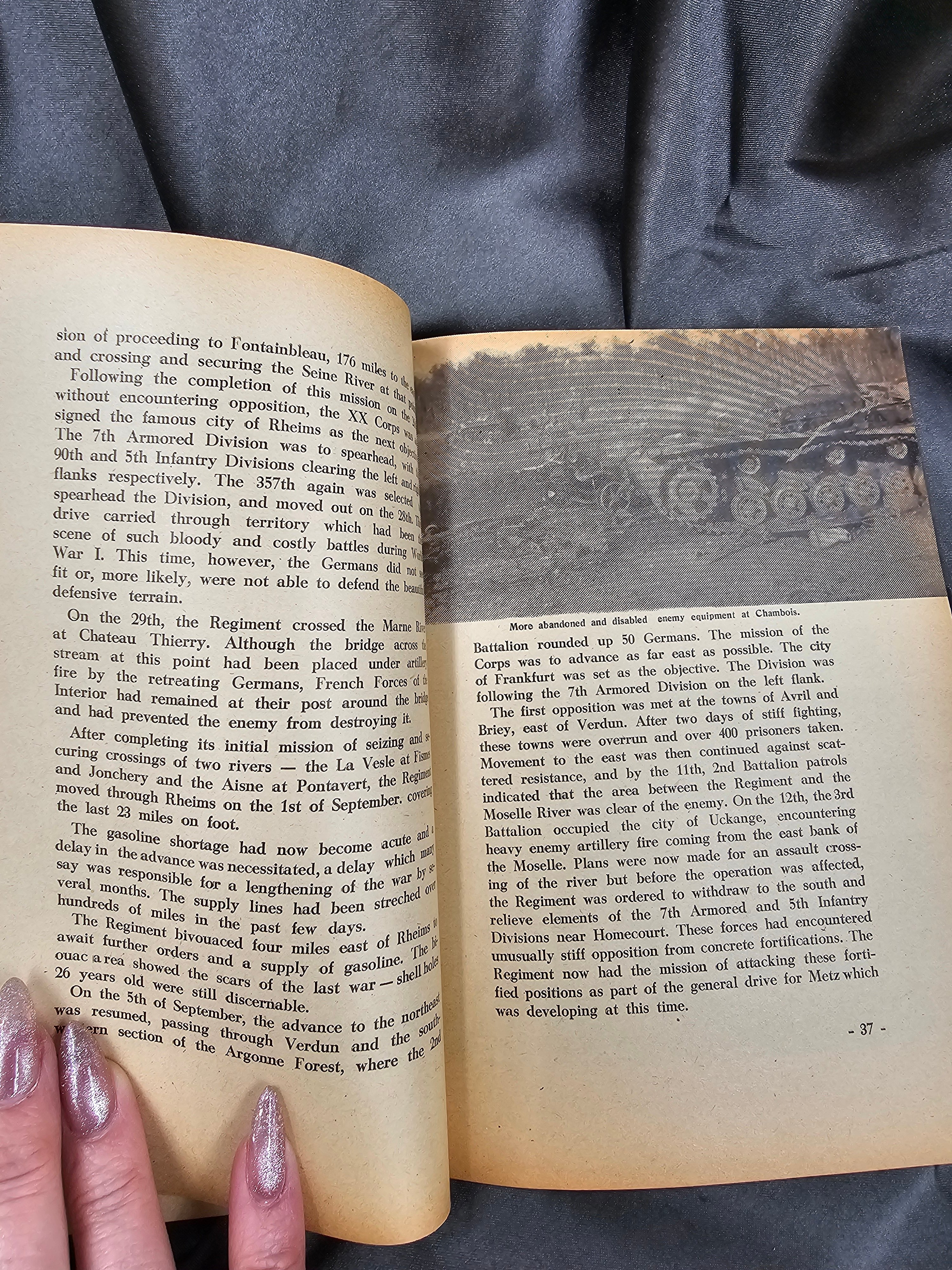 WWII SHORT HISTORY OF THE 357TH INFANTRY REGIMENT 90TH INFANTRY DIVISION — image 2