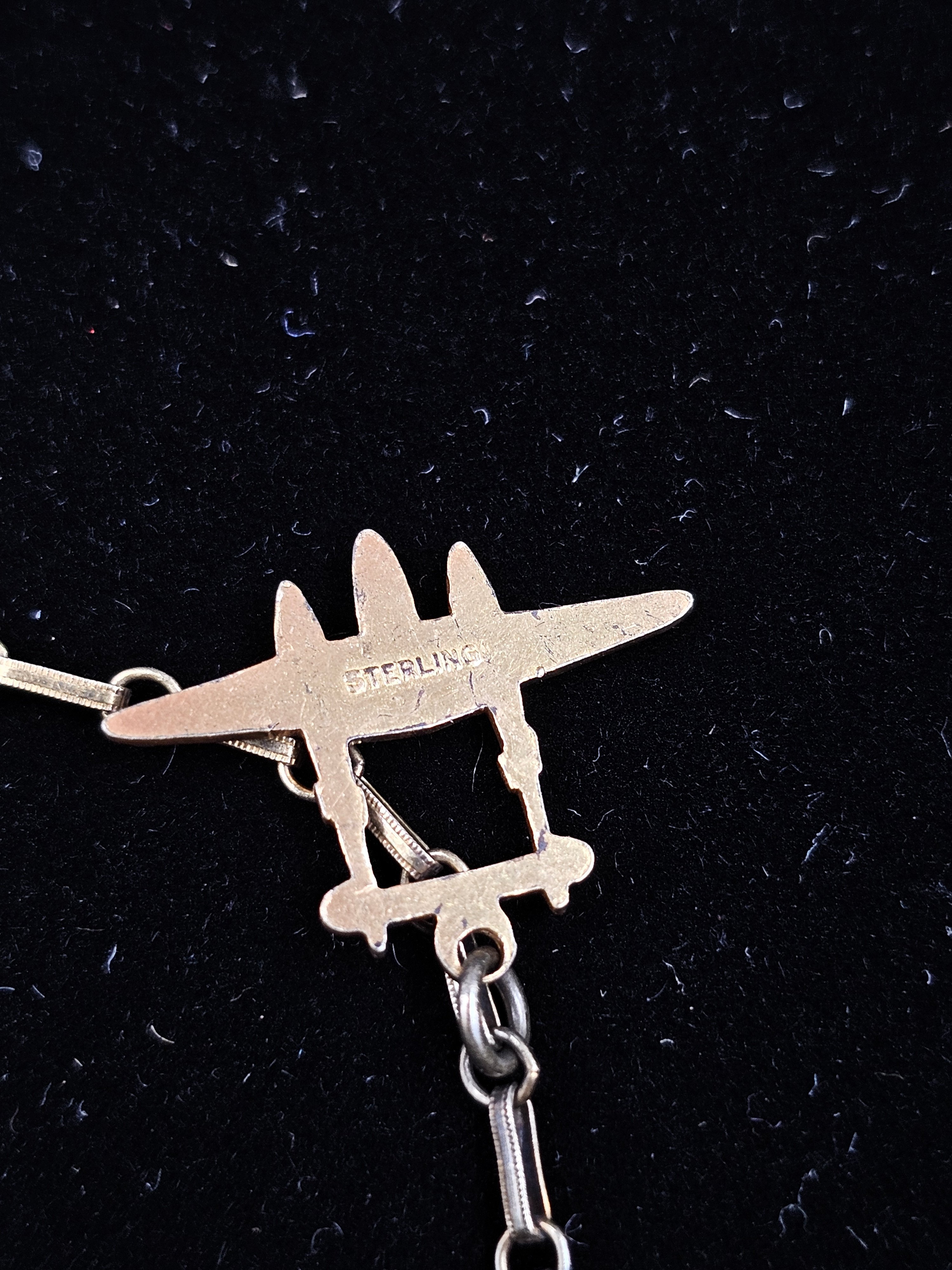 WWII ERA P38 SWEETHEART BRACELET — image 3