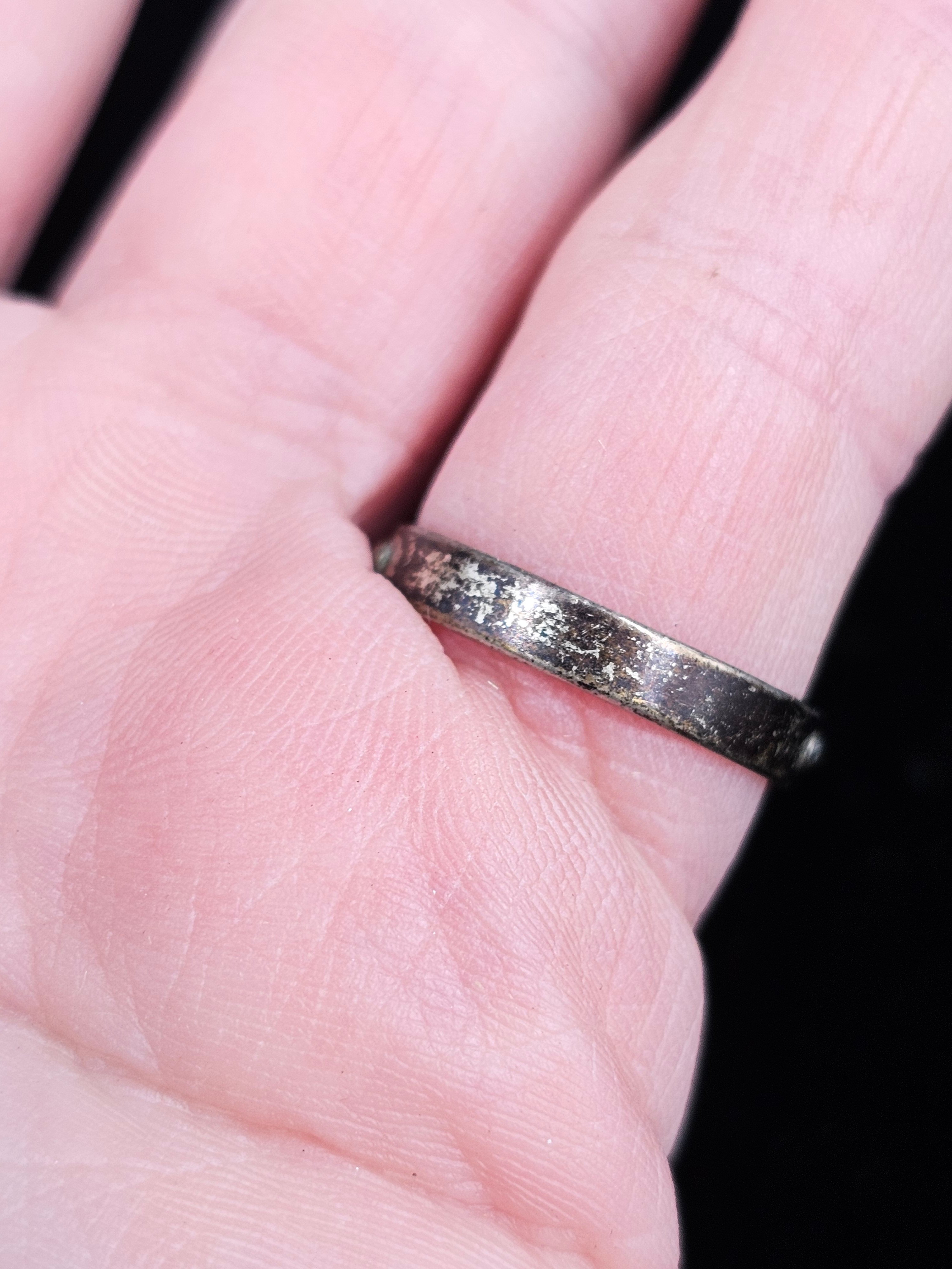 WWII OCCUPATION ERA US ARMY IN AUSTRIA SOUVENIR RING — image 3