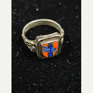 WWII OCCUPATION ERA US ARMY IN AUSTRIA SOUVENIR RING