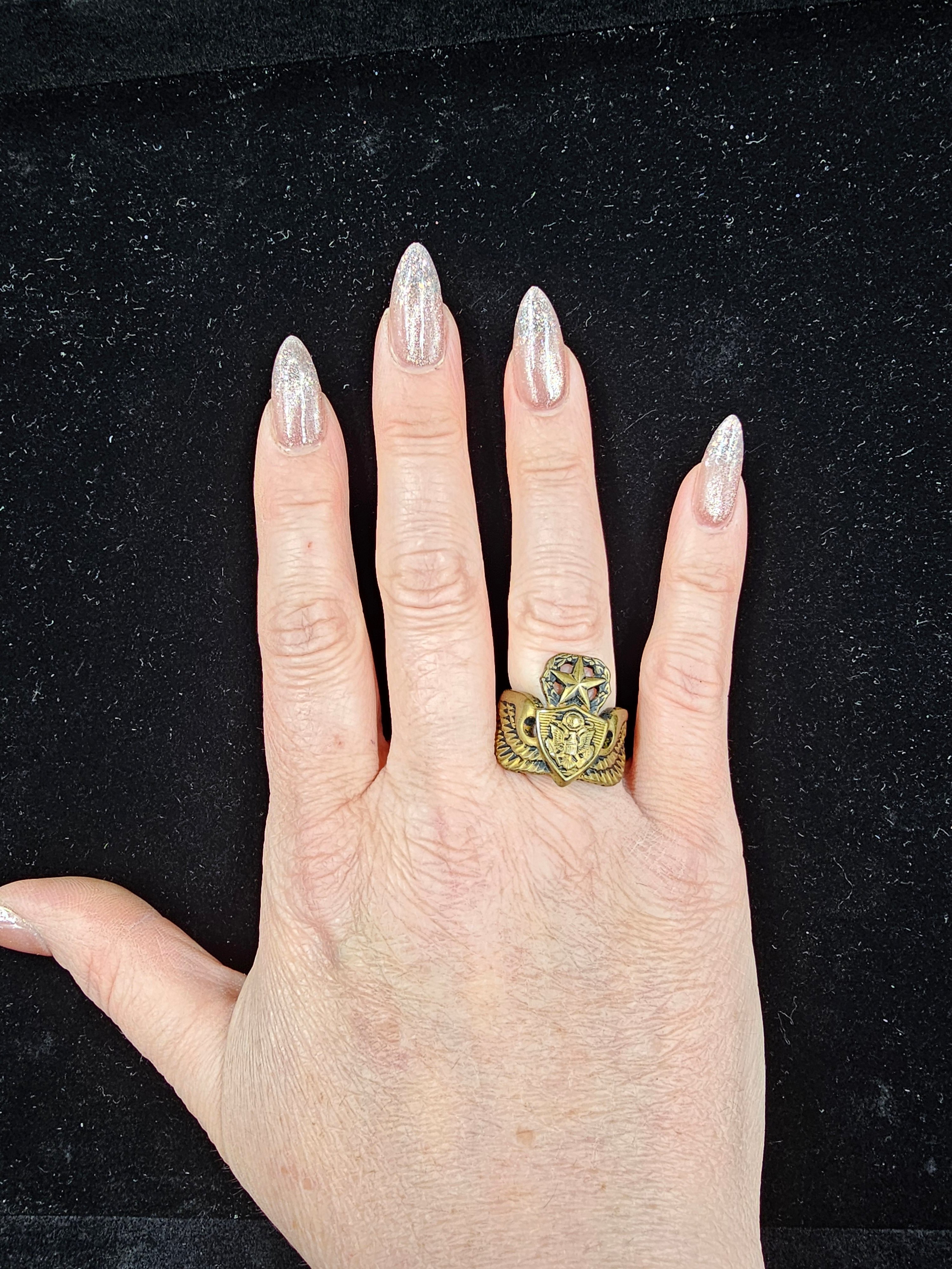 VIETNAM WAR ERA WINGS RING — image 4