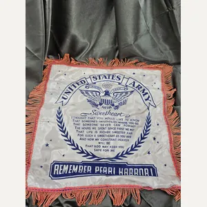 WWII US SWEETHEART REMEMBER PEARL HARBOR PILLOW