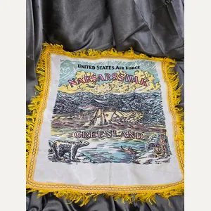 GREENLAND UNITED STATES AIR FORCE SWEETHEART PILLOW