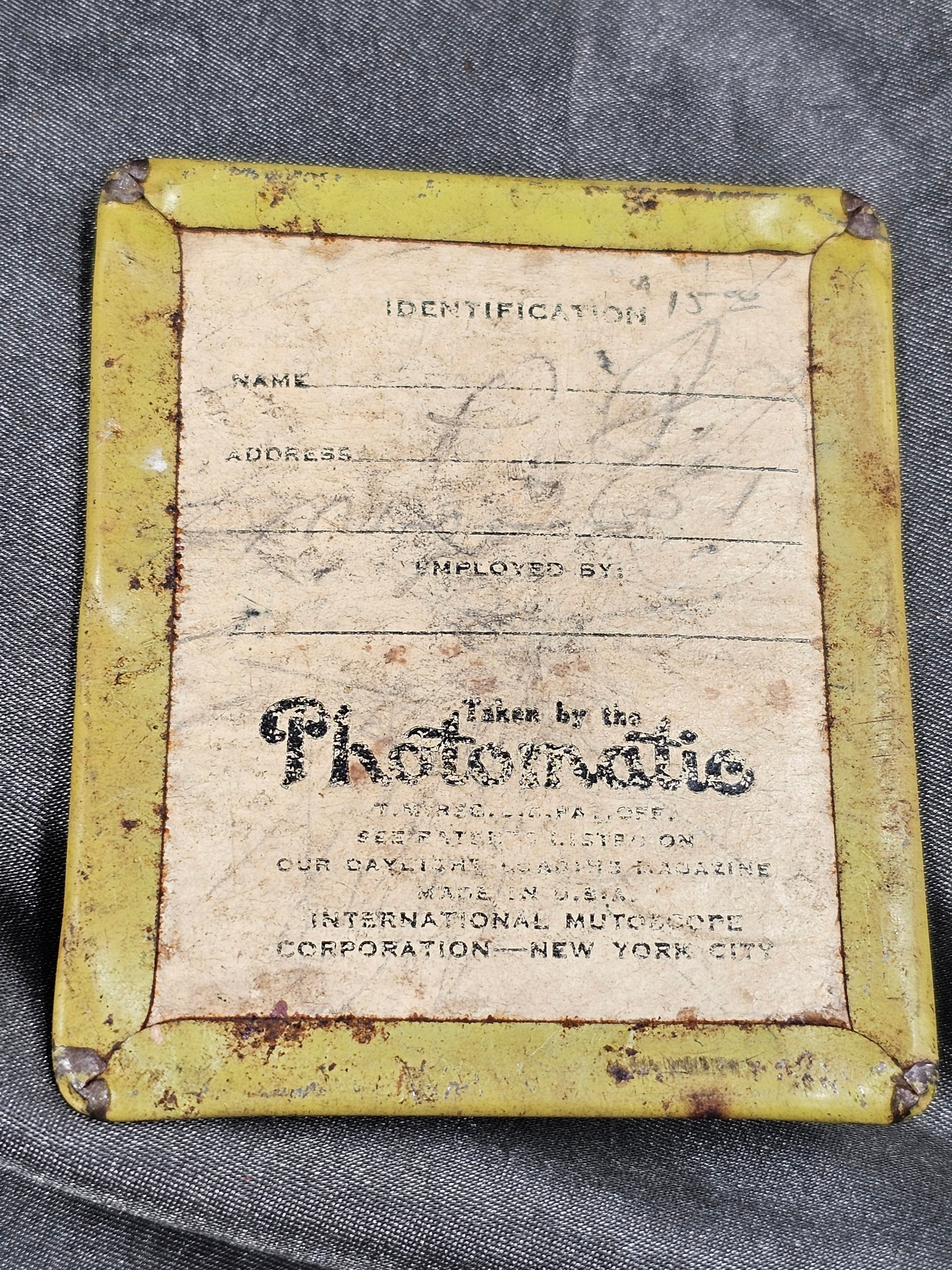 WWII ERA PHOTOMATIC OF US NAVY SAILOR — image 3