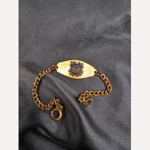 WWII US COAST GUARD ID BRACELET