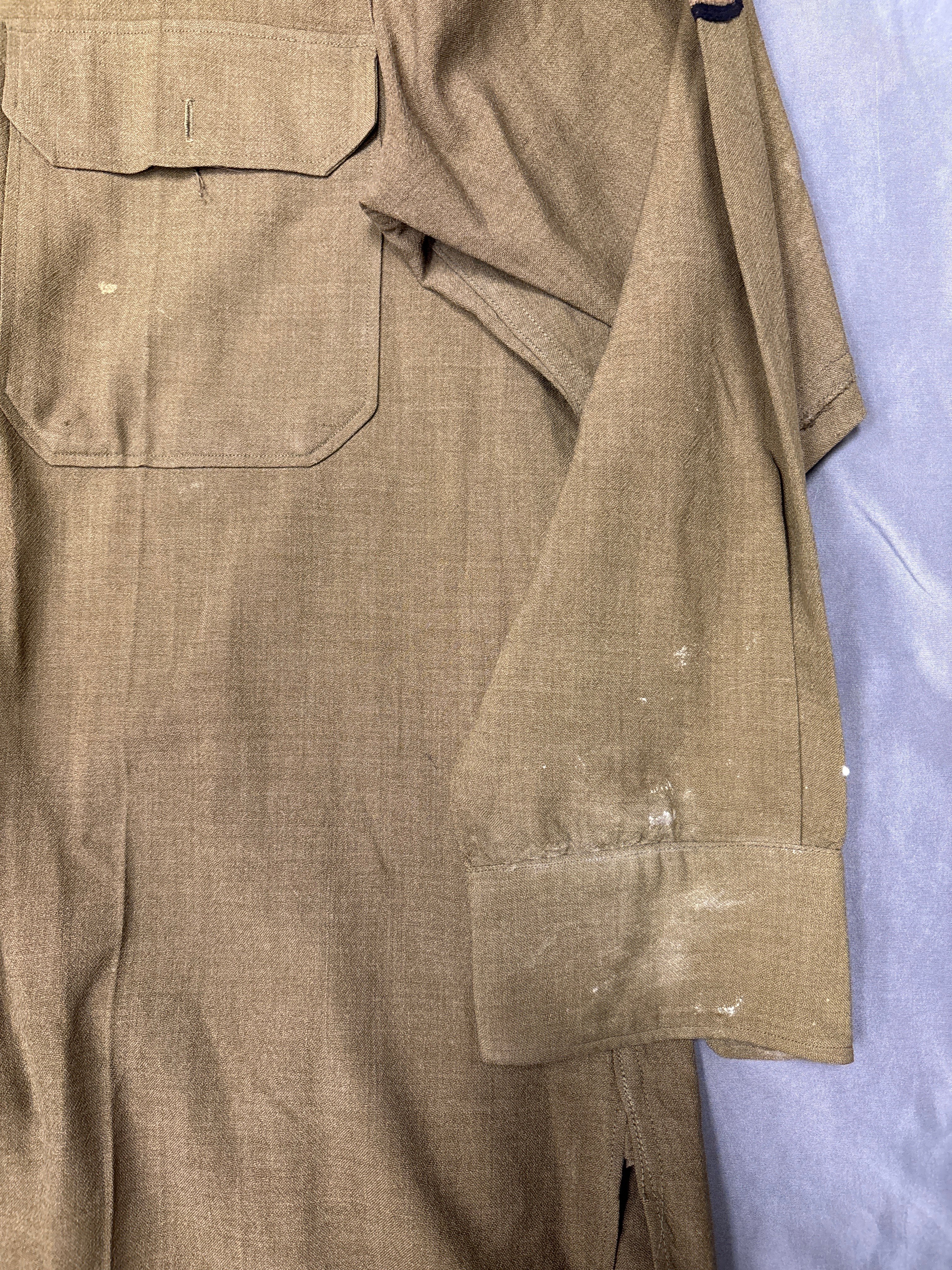 WWII ERA US ETO WOOL SHIRT — image 2