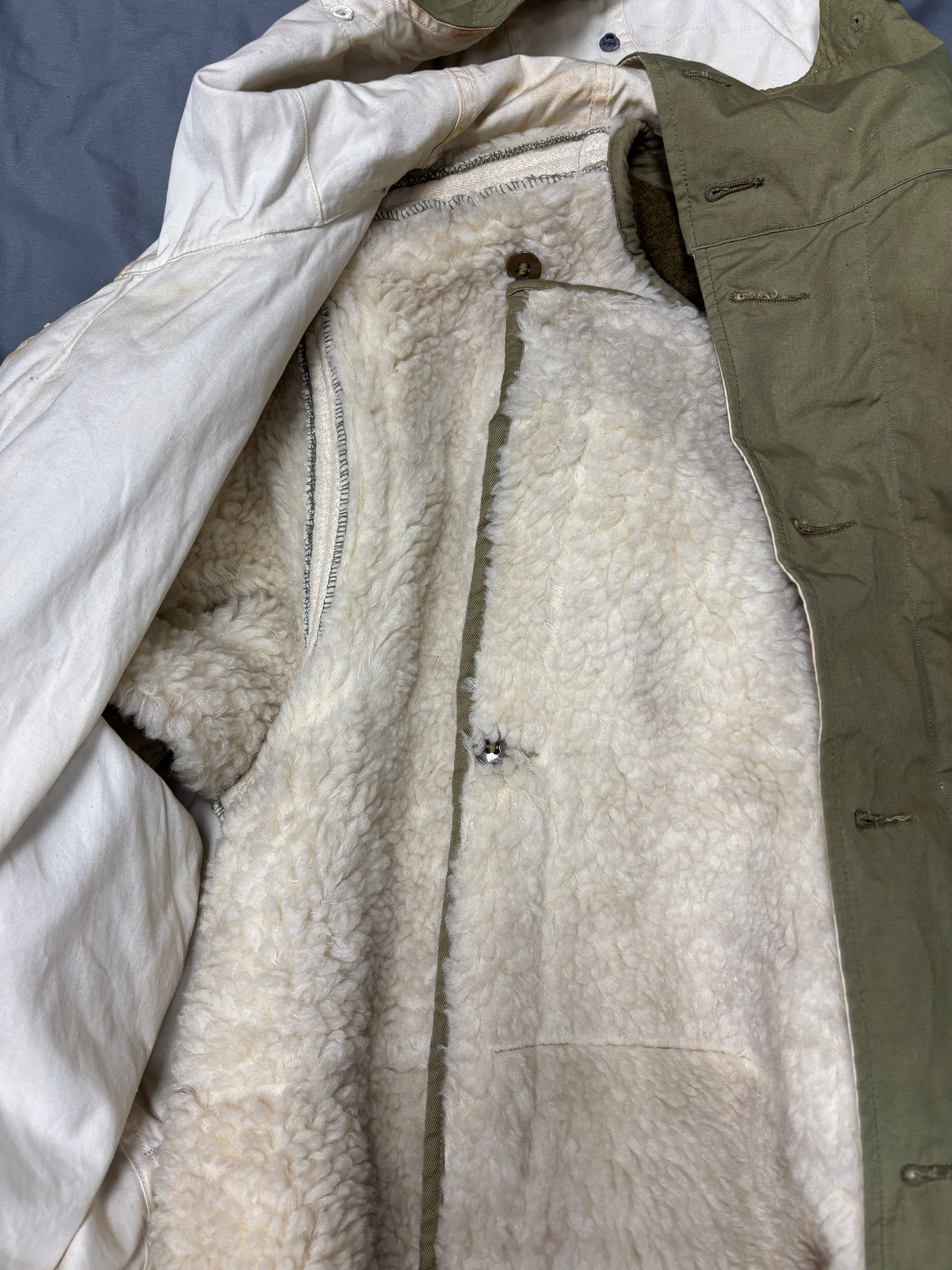 WWII US SKI MOUNTAIN PARKA WITH RARE LINER SIZE 38 — image 5