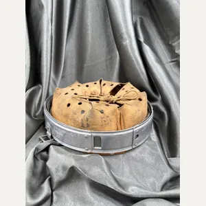 WWII GERMAN HELMET LINER WITH BAND