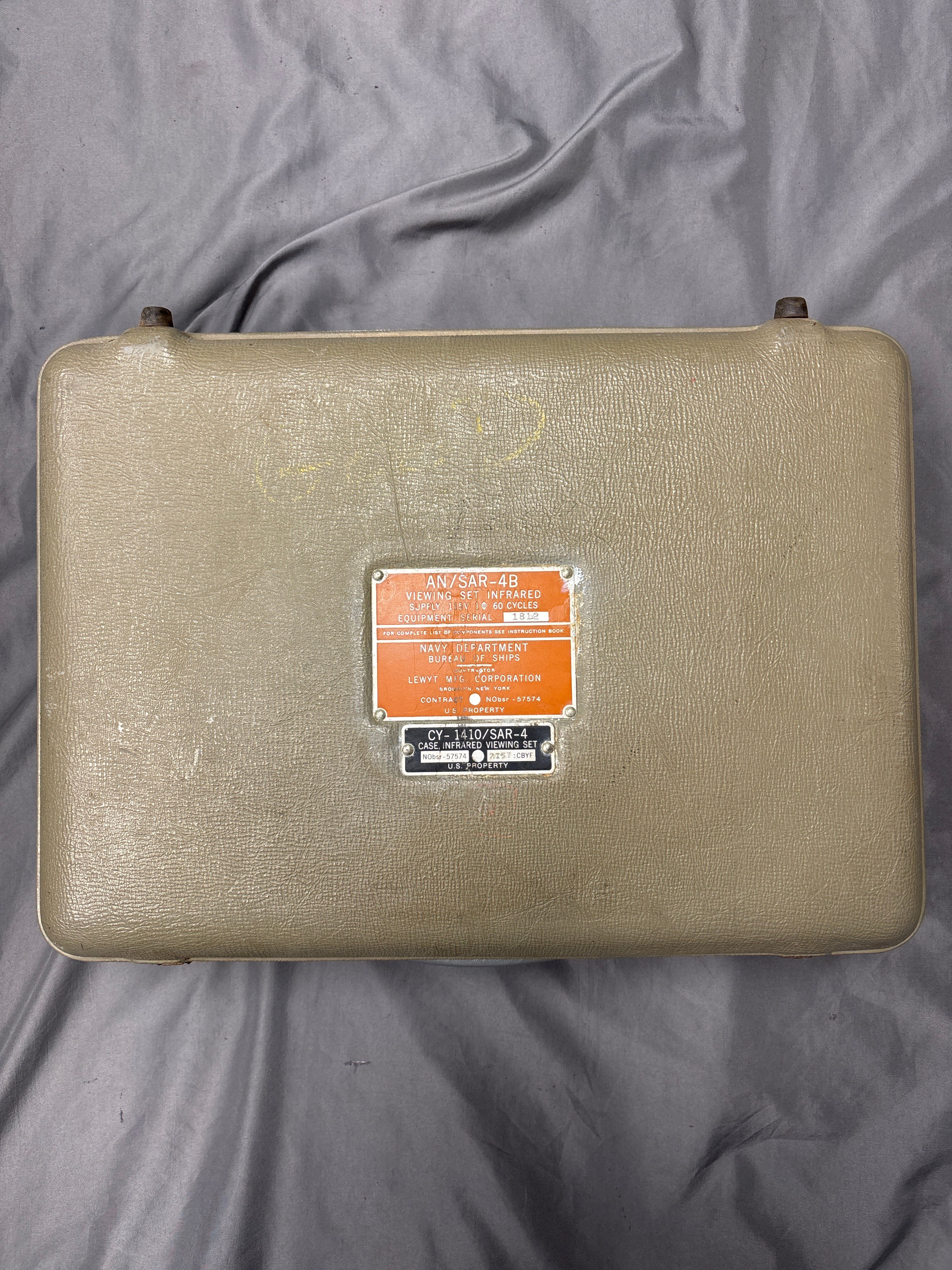 VIETNAM WAR ERA NAVY R-566A/SAR-4 INFRARED VIEWER — image 8