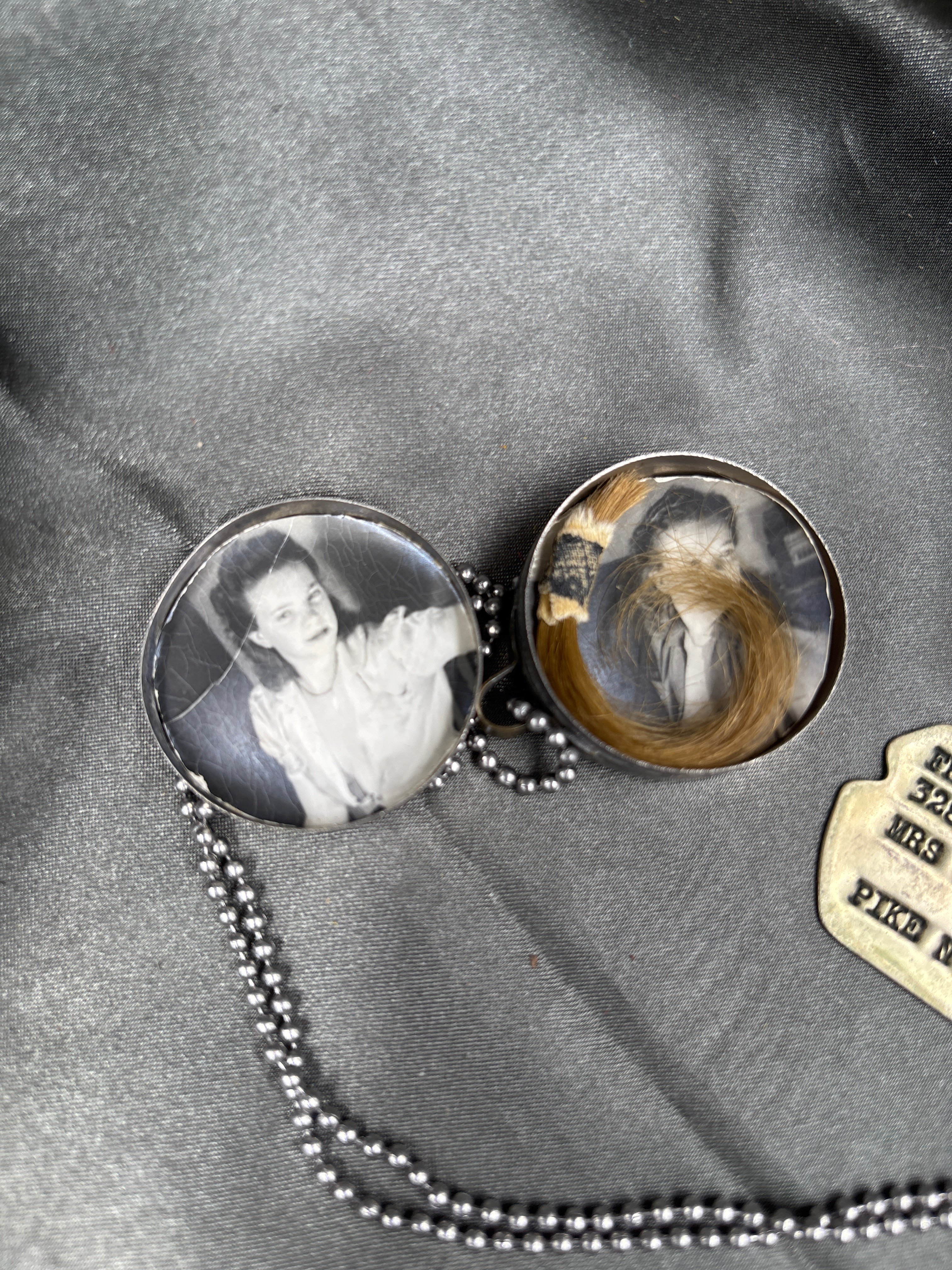 WWII US ARMY AIR CORPS DOG TAGS — image 3