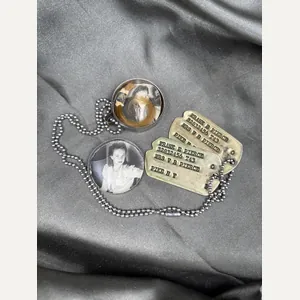 WWII US ARMY AIR CORPS DOG TAGS