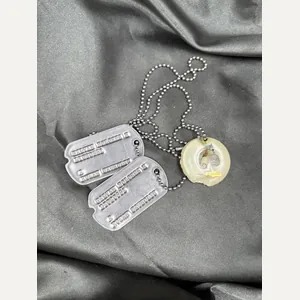 KOREAN WAR ERA WAC LIEUTENANT COLONEL DOG TAGS