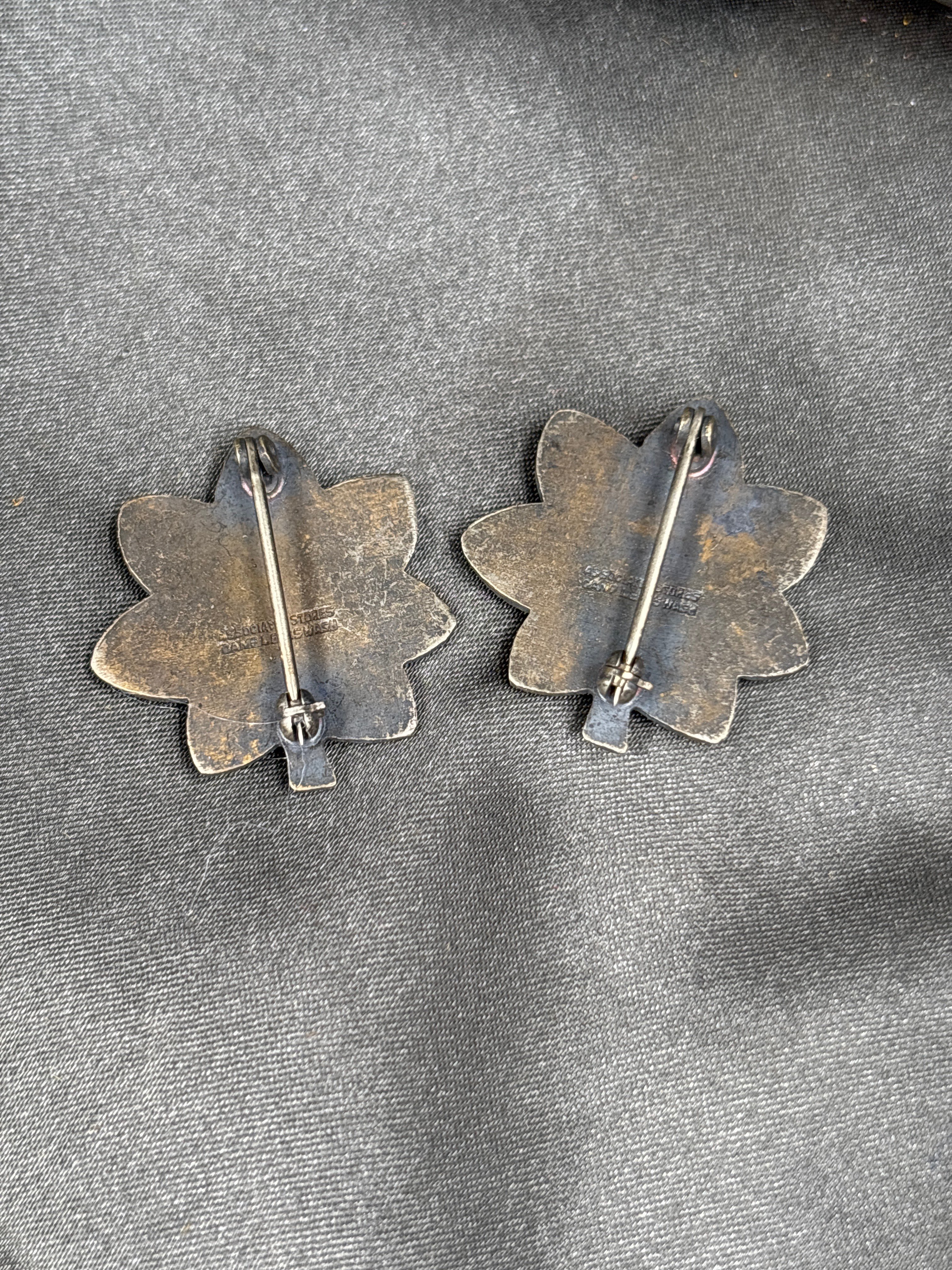 WWII LIEUTENANT COLONEL CAMP LEWIS RANK INSIGNIA — image 2