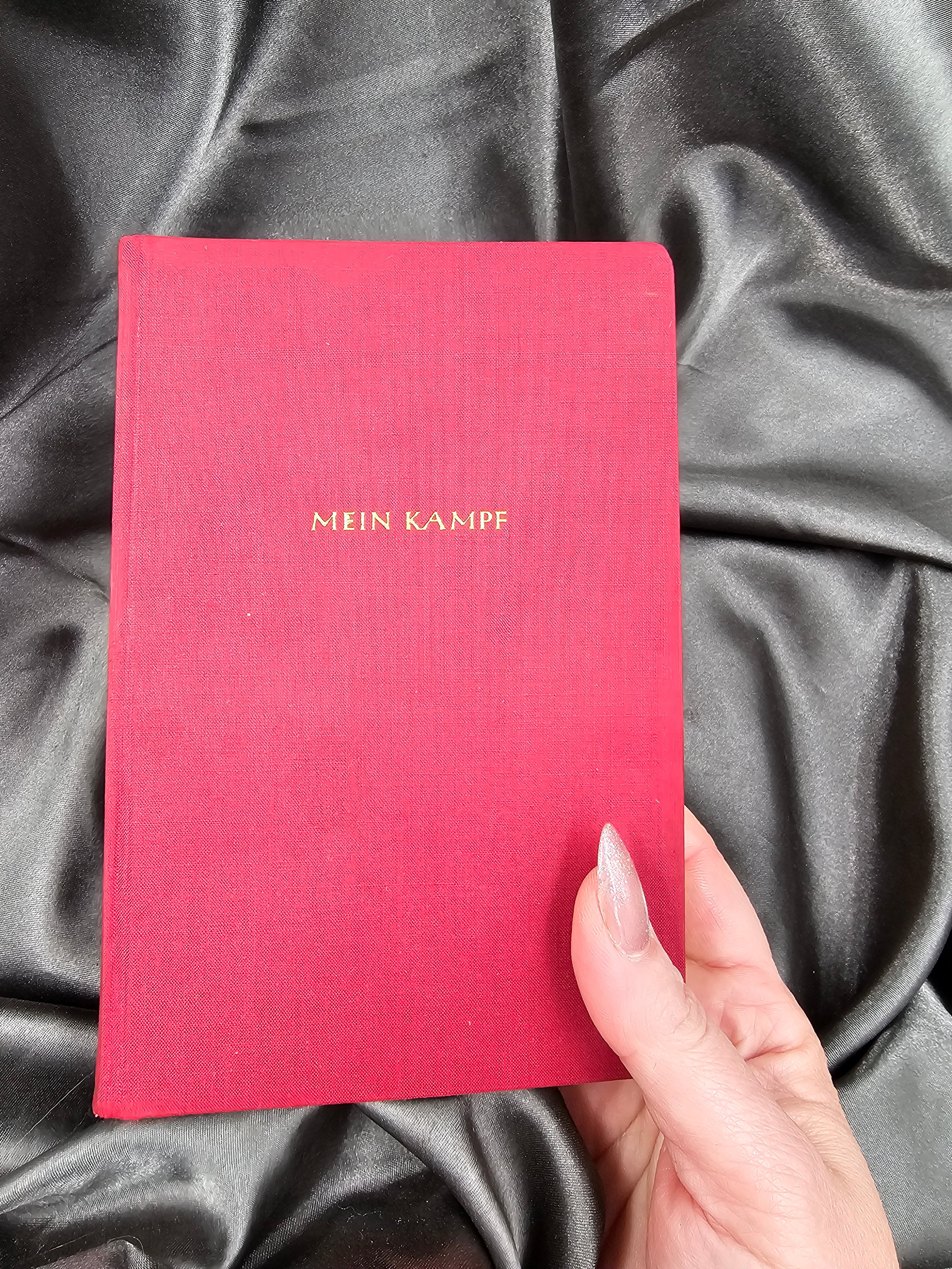 WWII POCKET EDITION OF GERMAN MEIN KAMPF 1940 PRINT — image 2