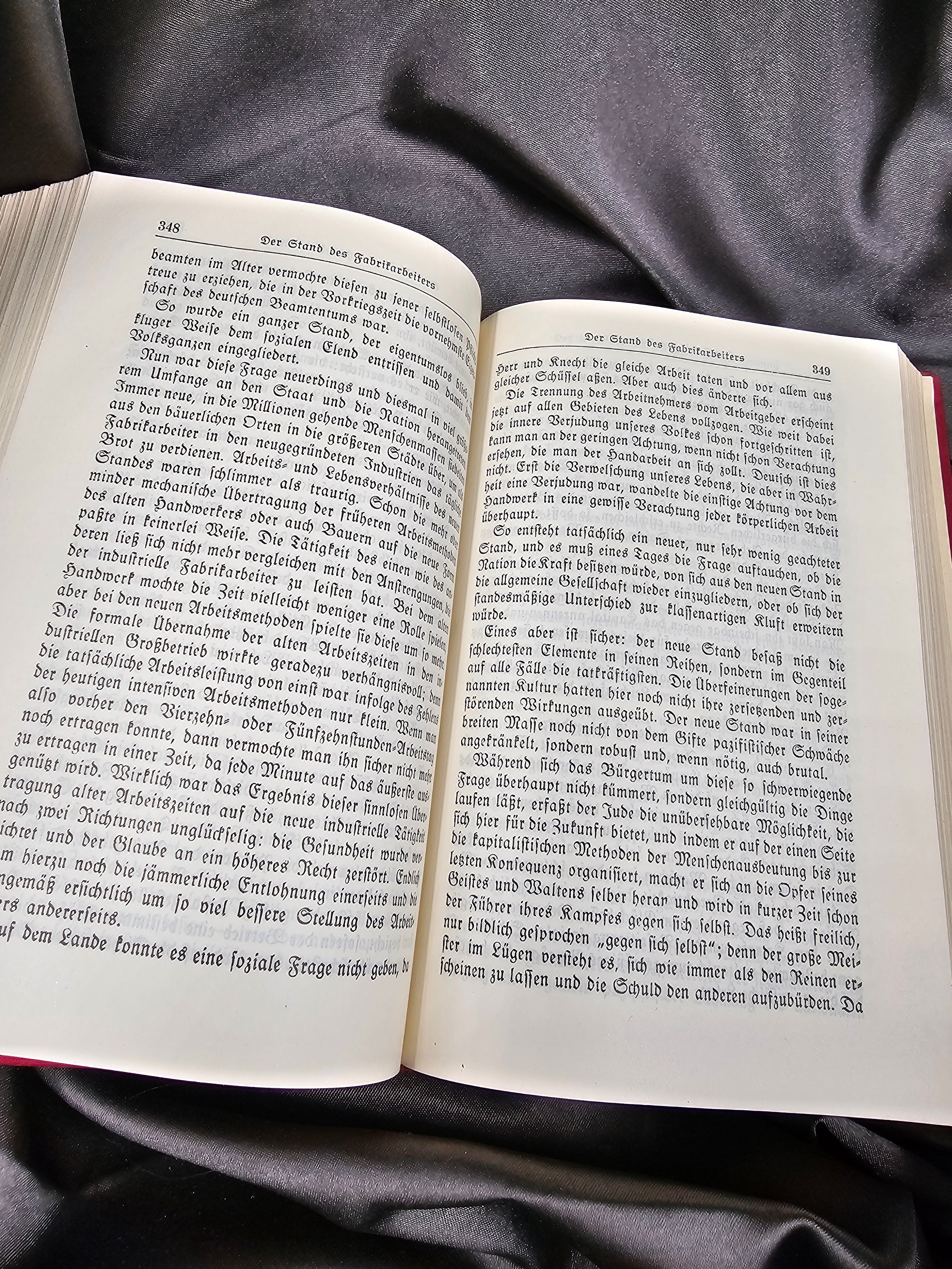 WWII POCKET EDITION OF GERMAN MEIN KAMPF 1940 PRINT — image 5