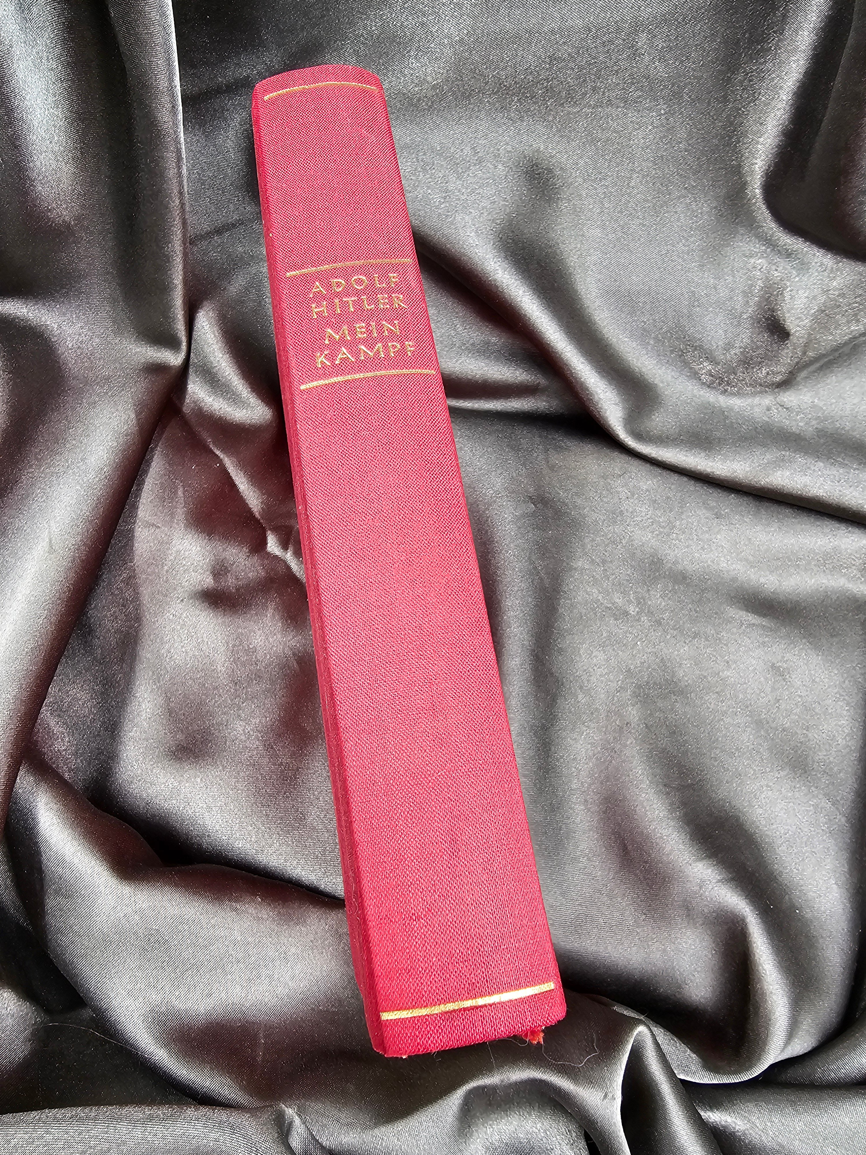 WWII POCKET EDITION OF GERMAN MEIN KAMPF 1940 PRINT — image 7