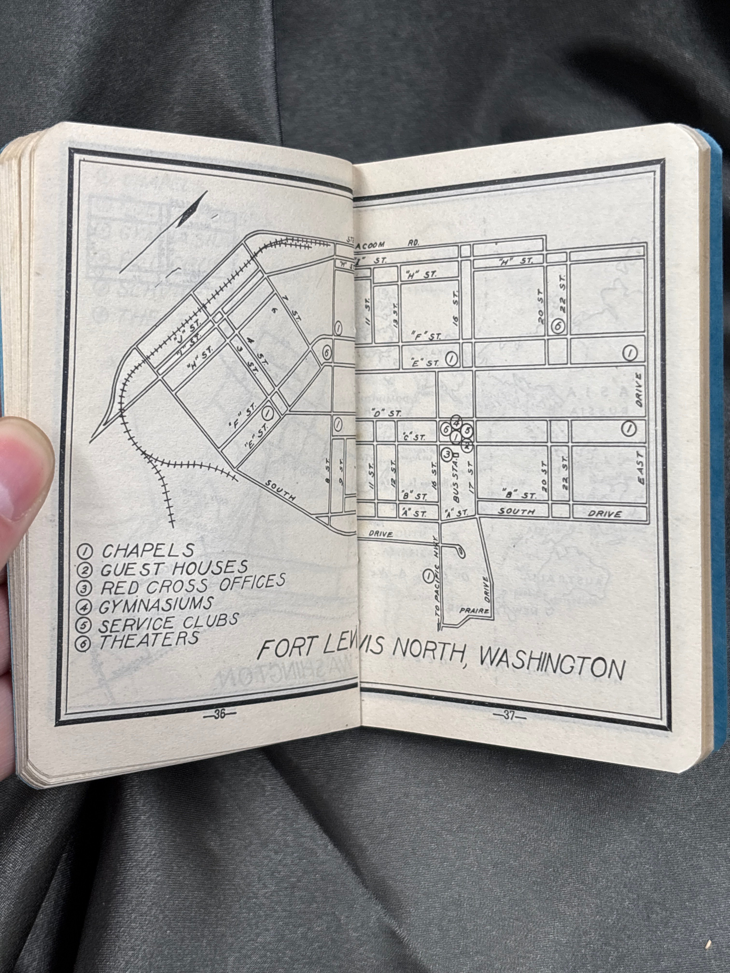 WWII FORT LEWIS DIRECTORY — image 4