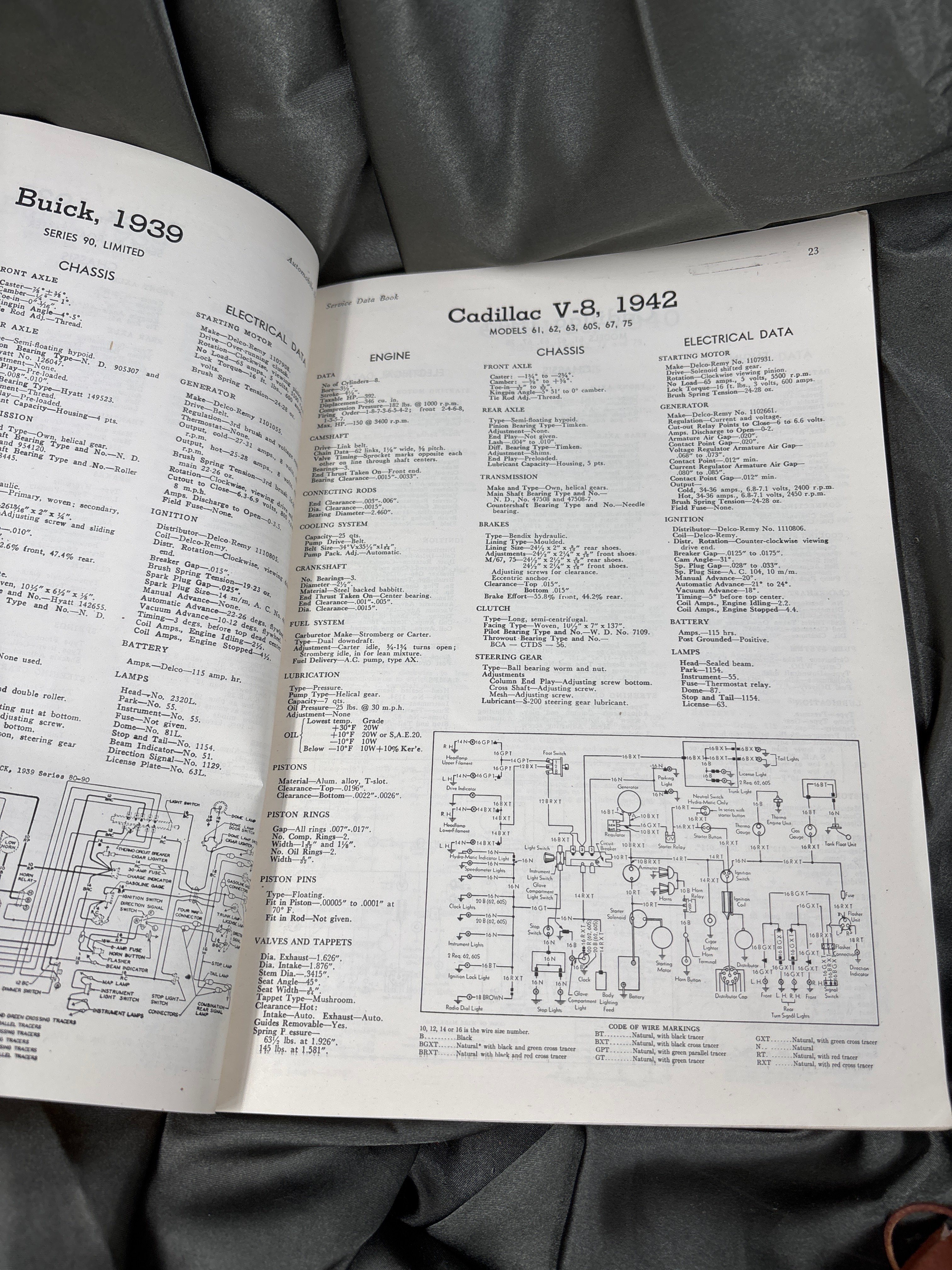 WWII SERVICE TUNE-UP SERVICE DATA BOOK — image 3