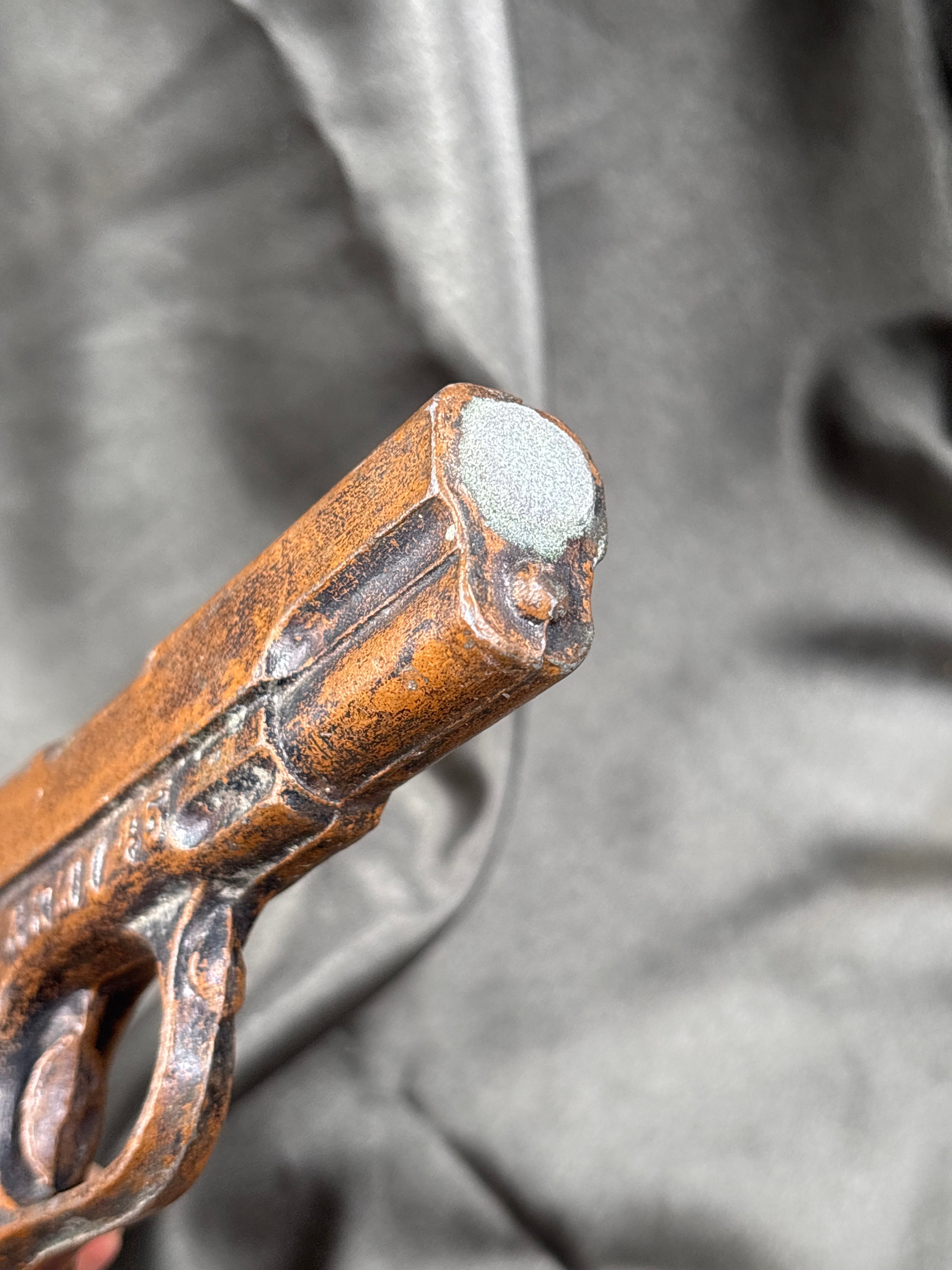 BRASS PAPER WEIGHT 45 PISTOL — image 4