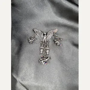 WWII US CHARM BROOCH