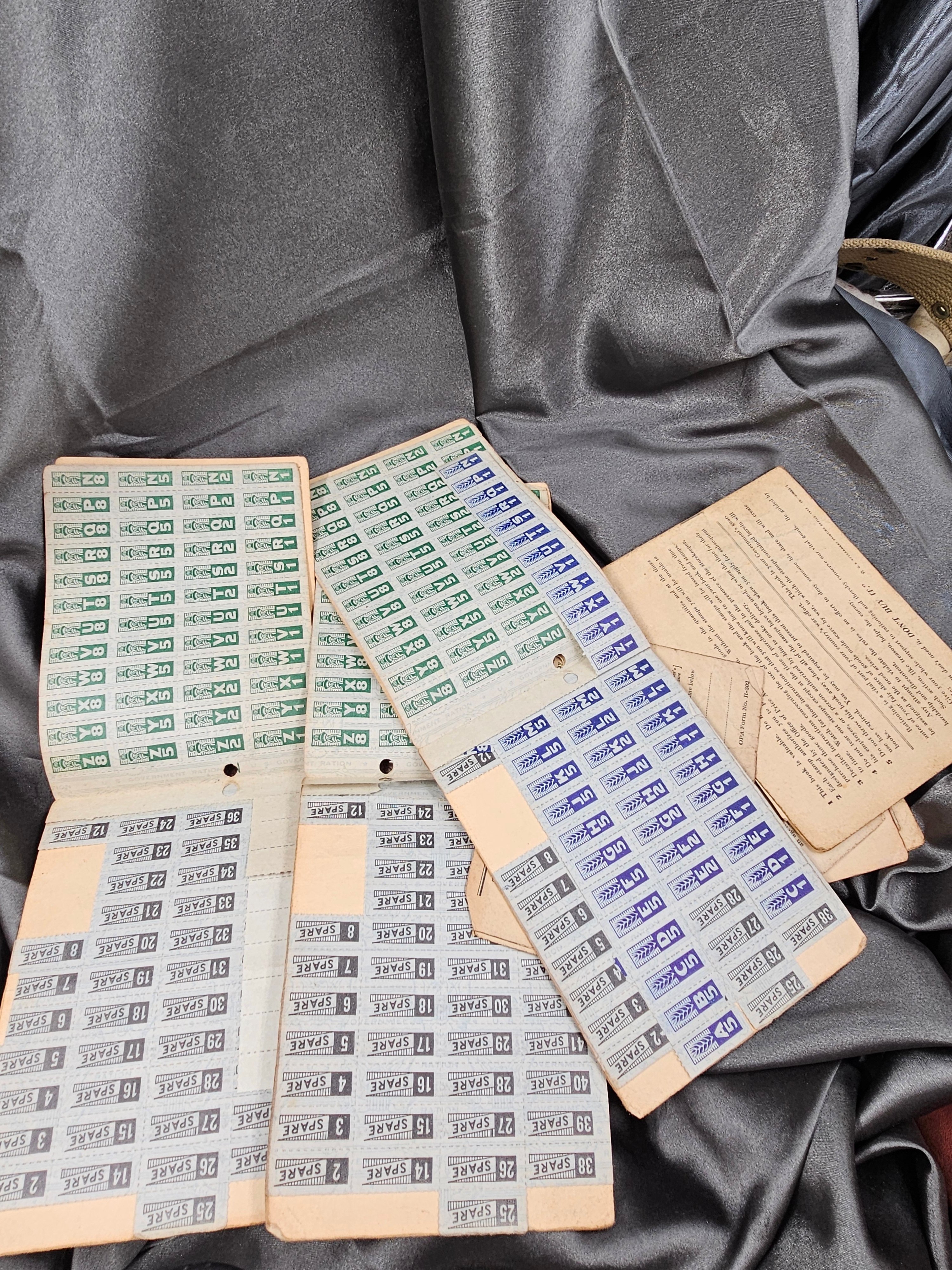WWII US RATION BOOK — image 2