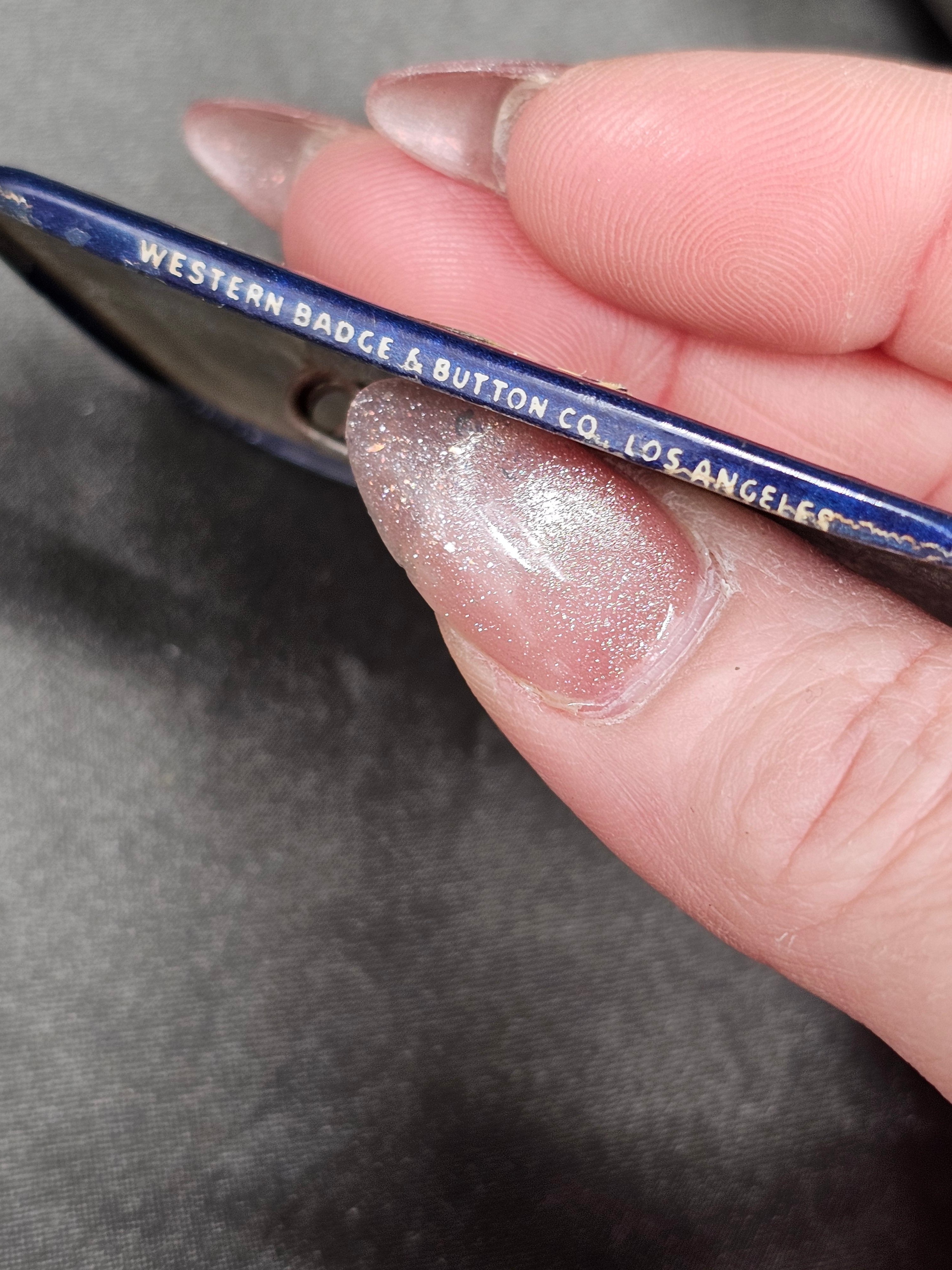 WWII US ARMY AIR FORCES EMPLOYEE BADGE — image 4