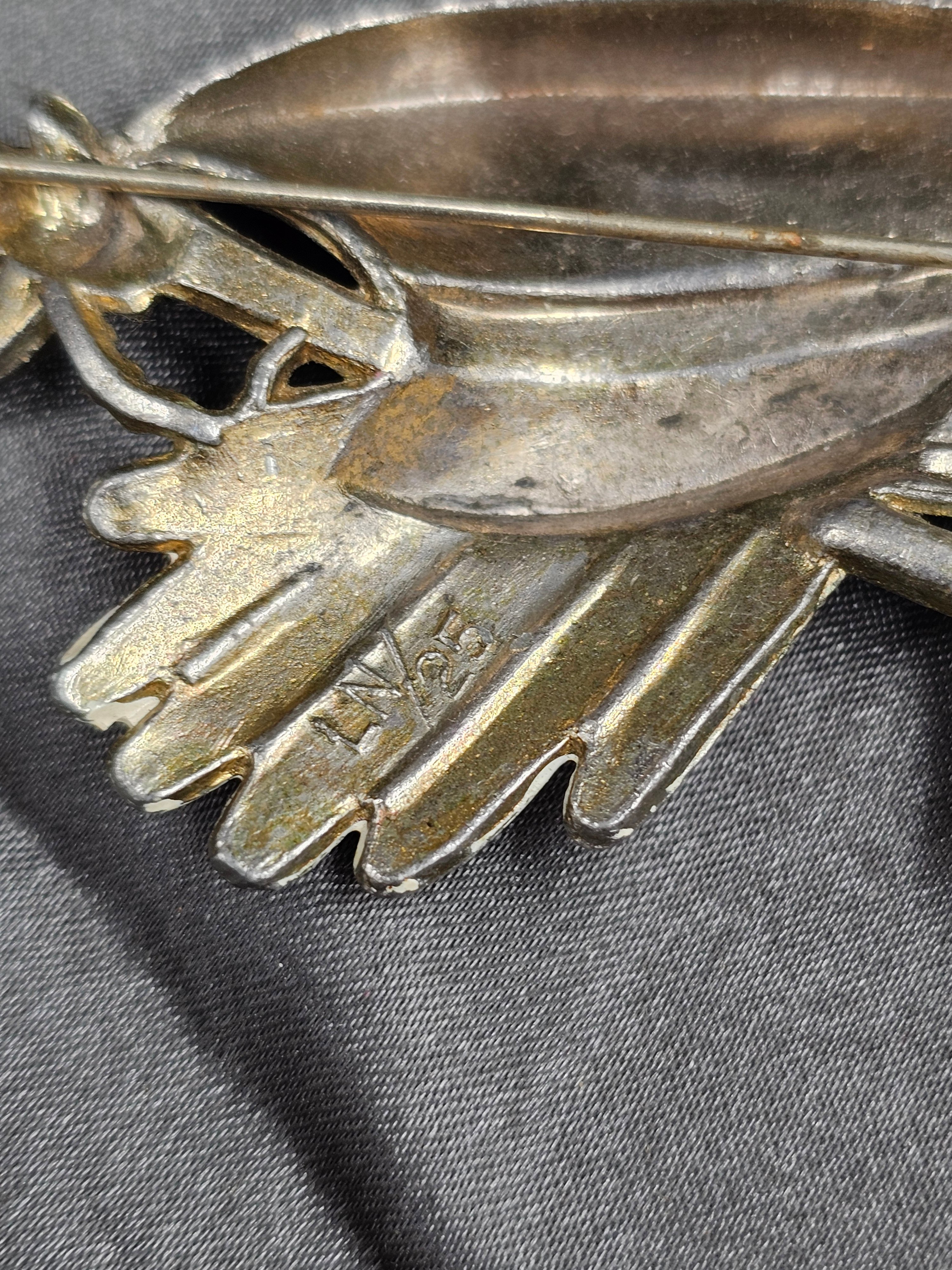 WWII SWEETHEART BROOCH — image 3