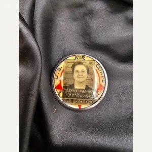 WWII US AIR CORPS EMPLOYEE BADGE