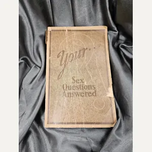 1930s BOOK YOUR SEX QUESTIONS ANSWERED