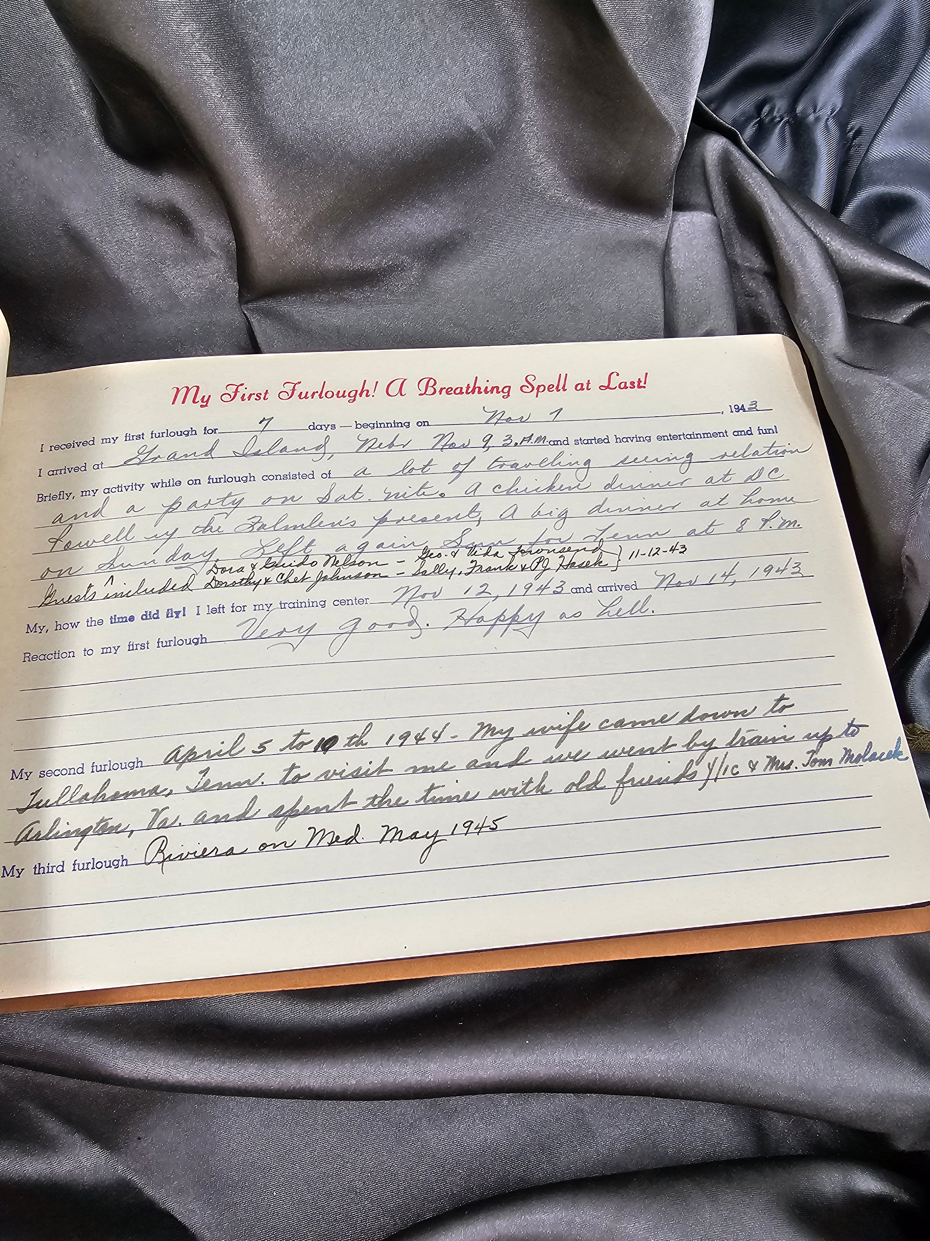 WWII SOLDIERS SERVICE ALBUM — image 4